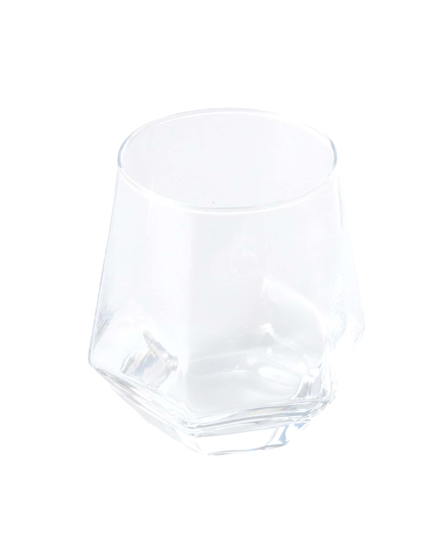 3COINS(スリーコインズ) 六角グラス2個セット：300ml／KITINTO