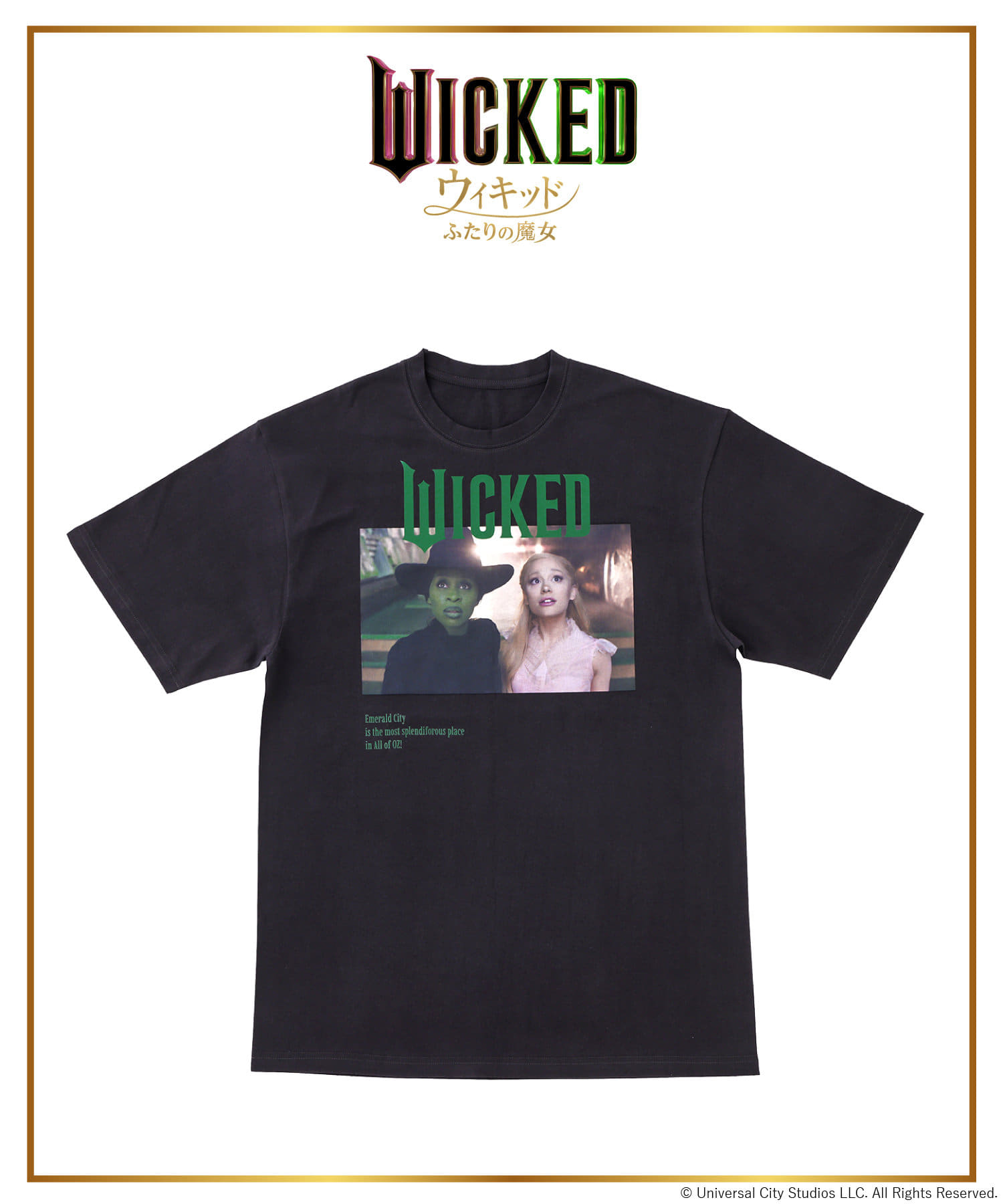 3COINS(スリーコインズ) レディース Tシャツ／WICKED ブラック