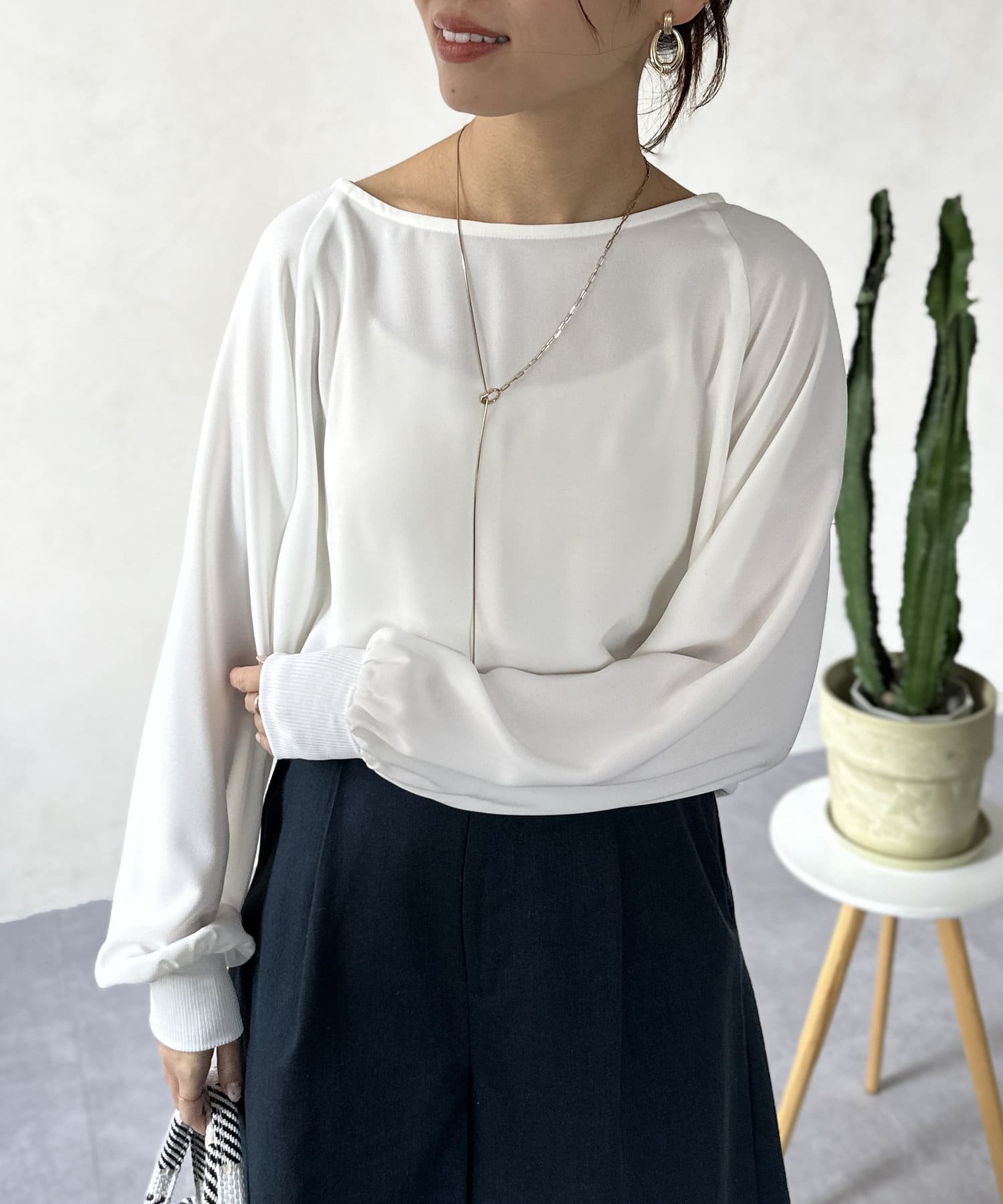 よっちぃ ドルマンブラウス T/Rサージ | シャツBLゴブソデ | 【公式】D*g