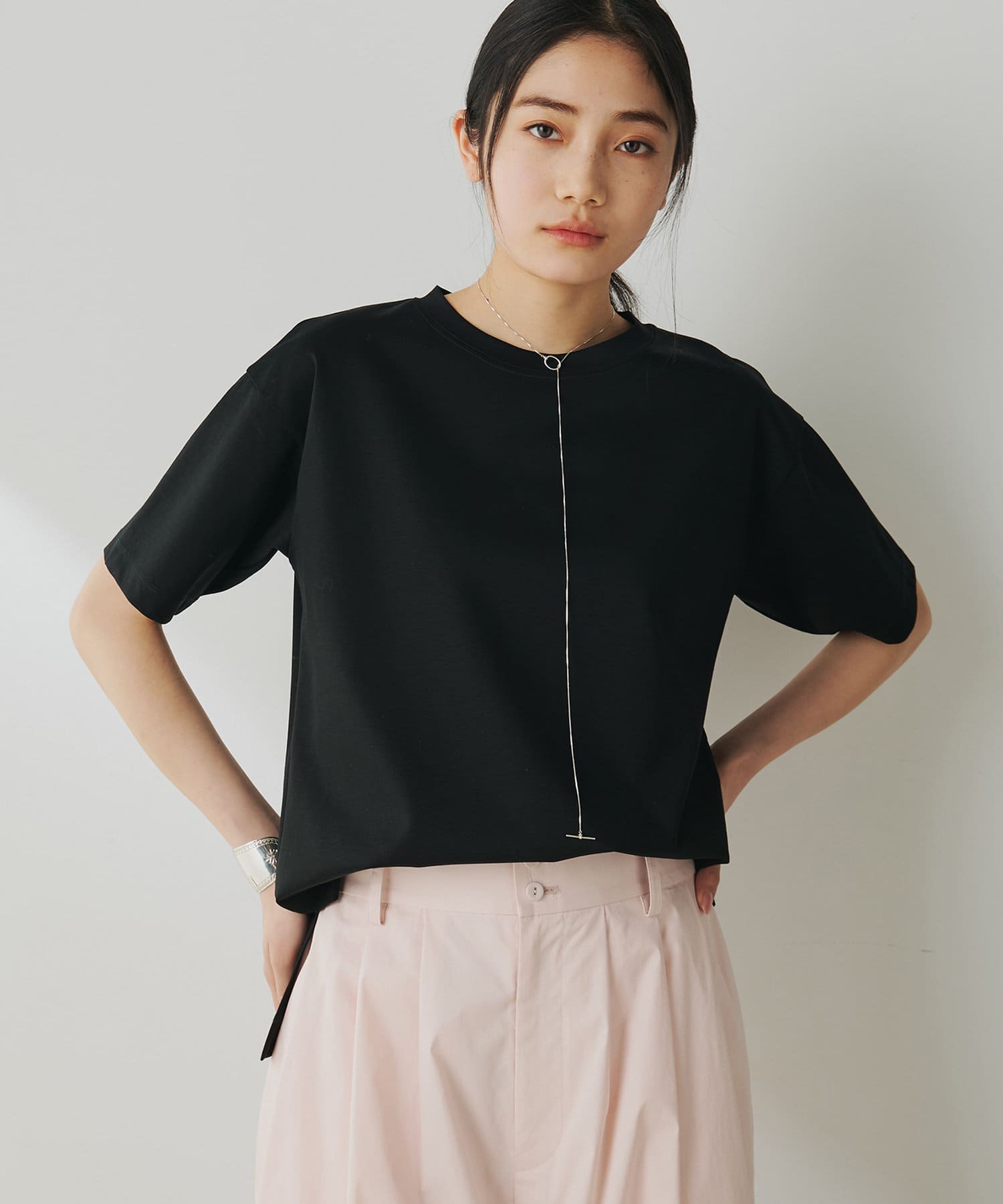 Whim Gazette(ウィム ガゼット) スーピマコットンTEE