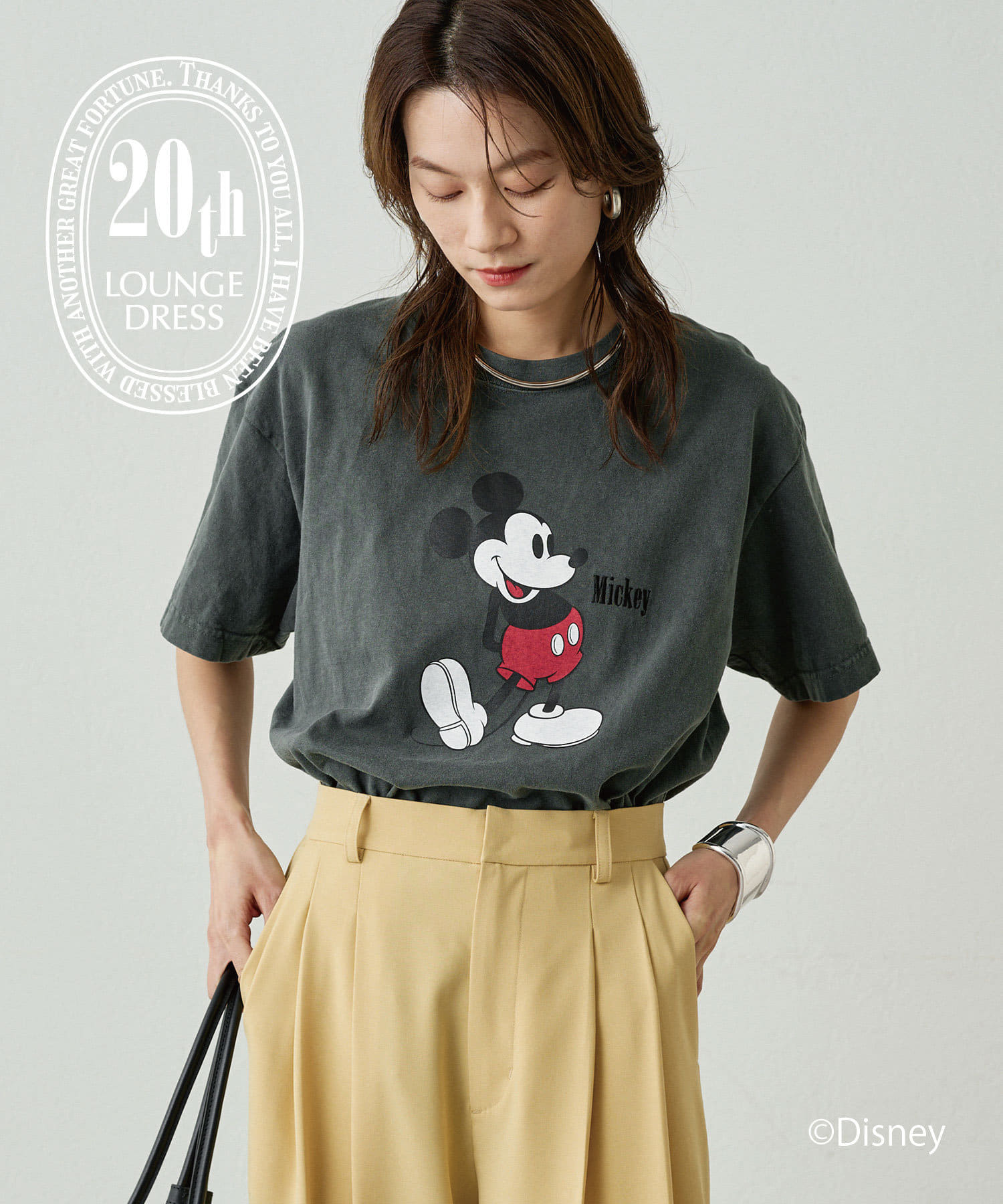 LOUNGEDRESS(ラウンジドレス) 【20周年限定】20thミッキー別注T