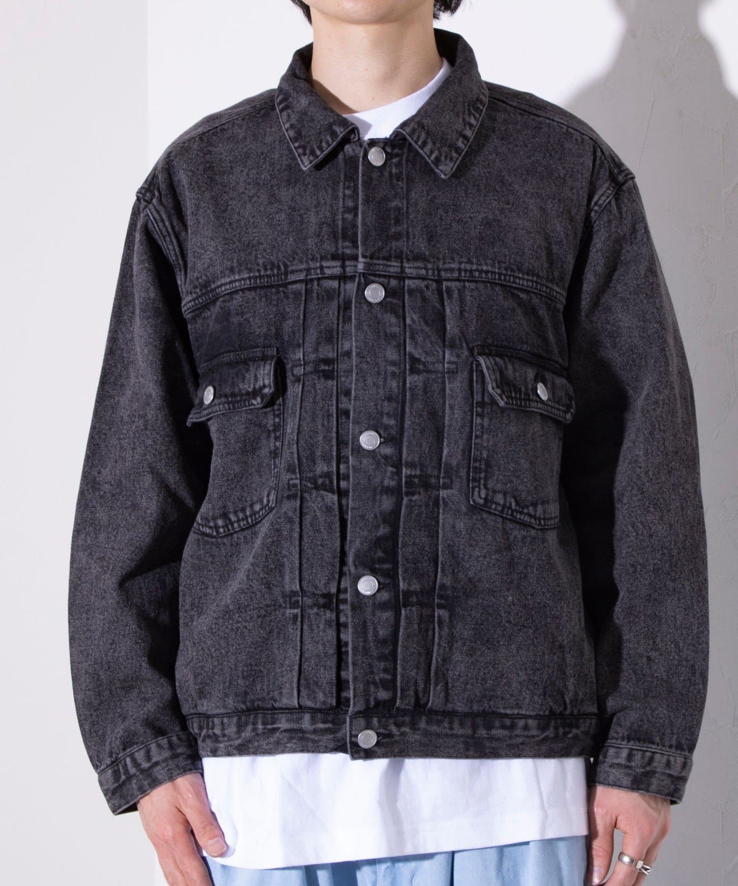 FREDY & GLOSTER(フレディ アンド グロスター) 【GLOSTER/グロスター】デニムジャケット Gジャン