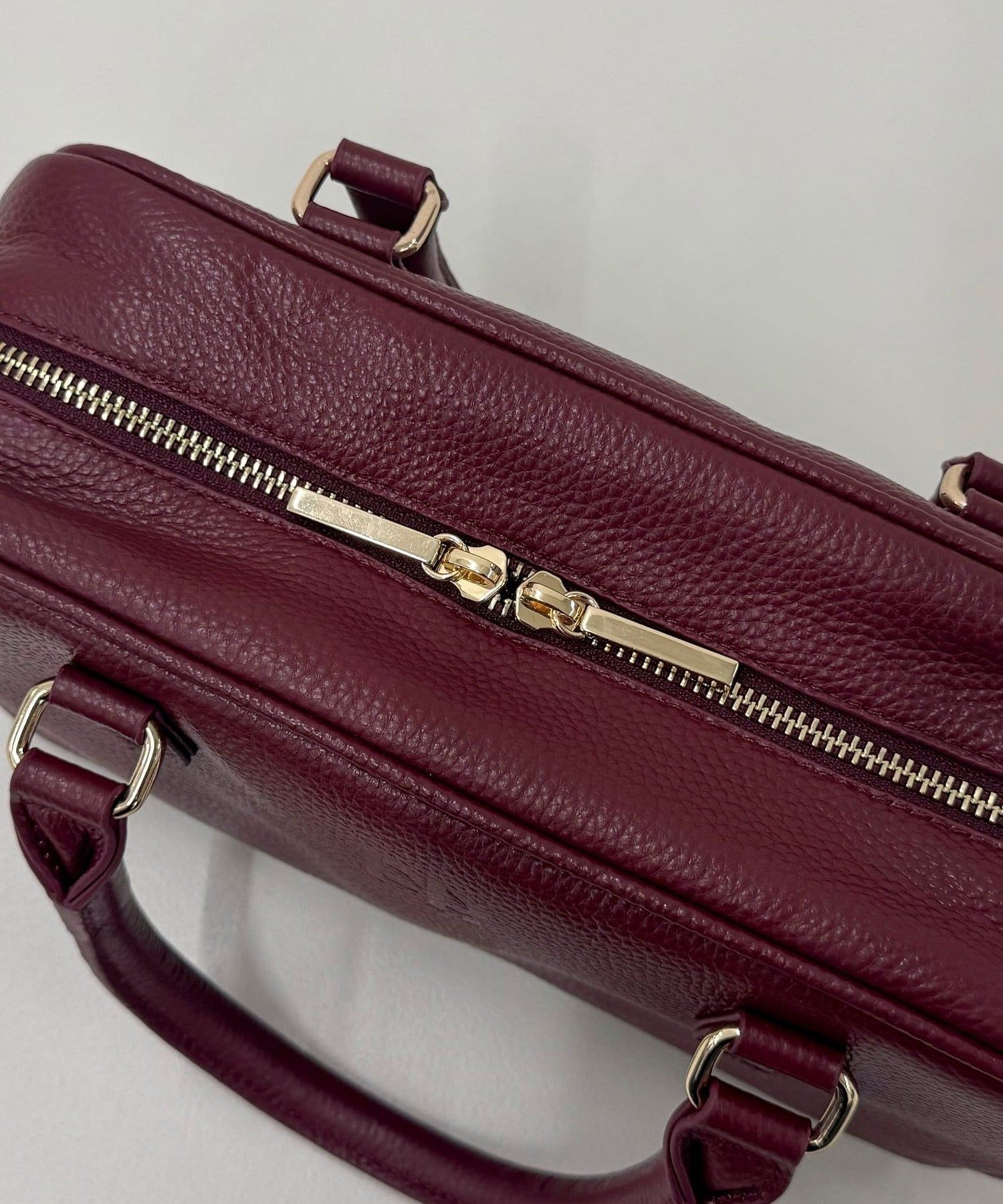 FREDY & GLOSTER(フレディ アンド グロスター) FR横長レザーボストンバッグ