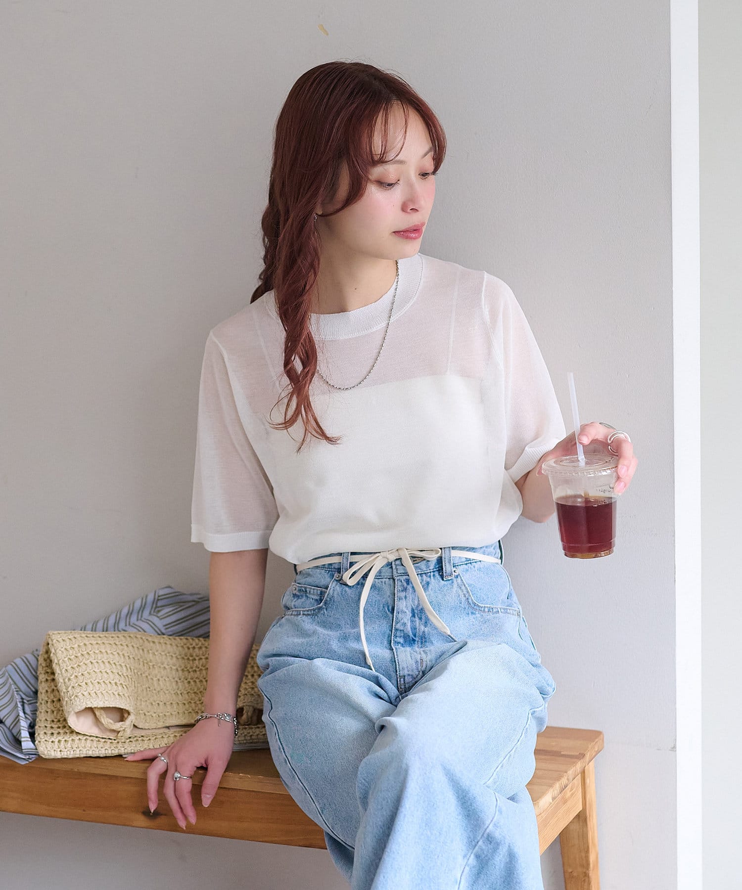 tシャツ 「LADIES」シアー半袖プルオーバー レディース archivio tシャツ 「LADIES」シアー半袖プルオーバー レディース