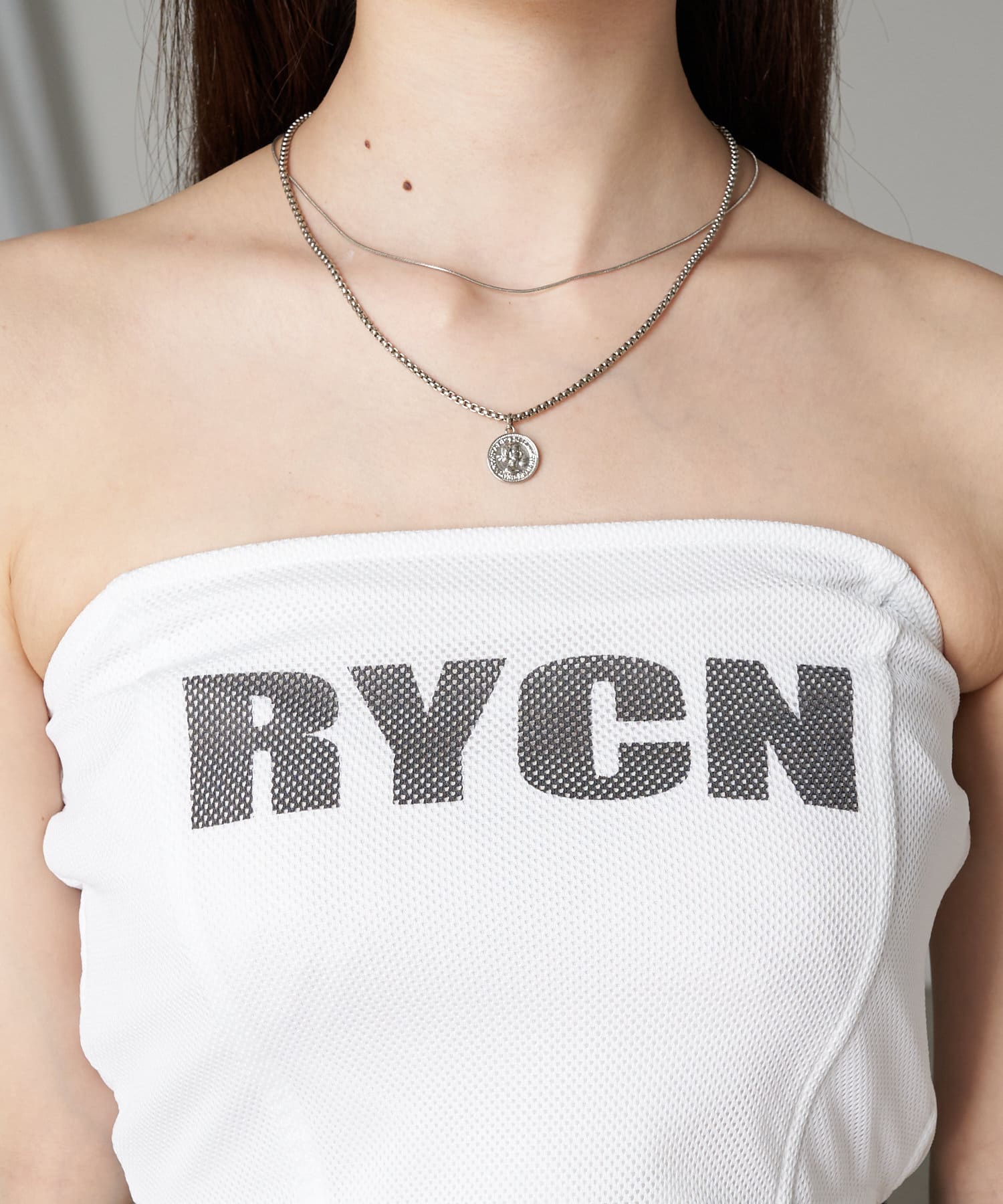 OUTLET(アウトレット) 【RAY CASSIN】メッシュビスチェ