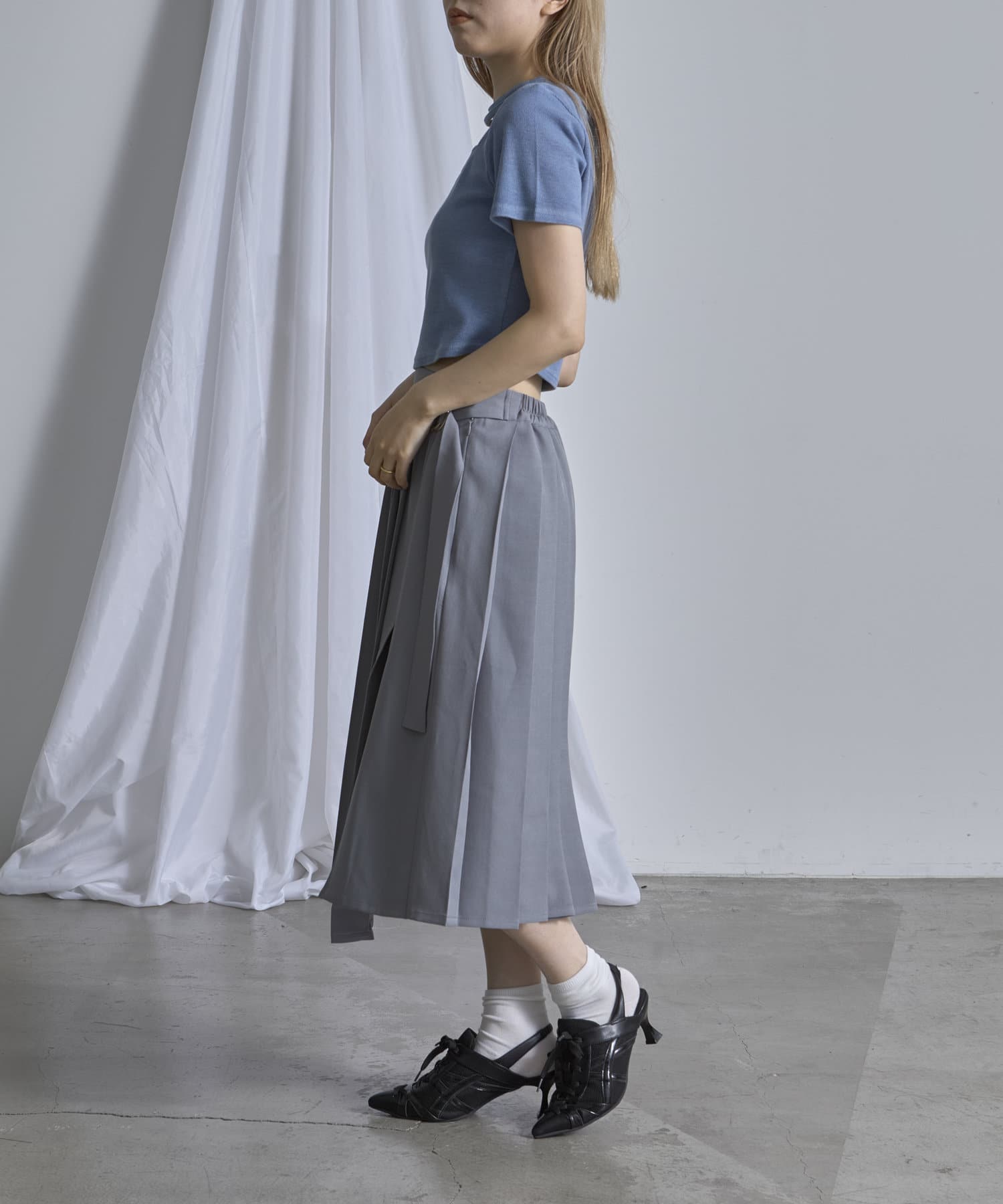 OUTLET(アウトレット) 【RAY CASSIN】チョーカー風ピグメントT