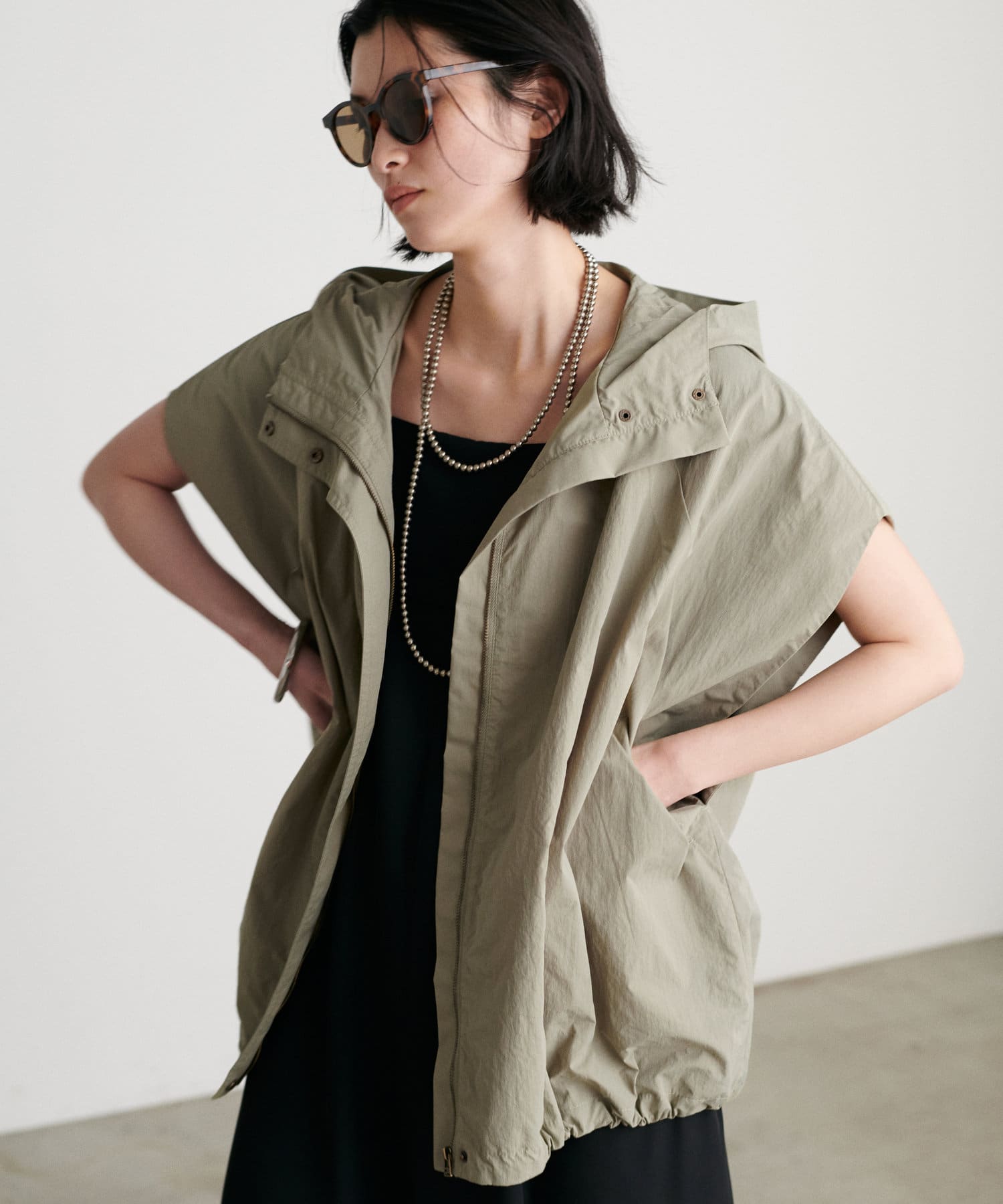 LARUTA(ラルータ) 撥水加工ナイロンベスト