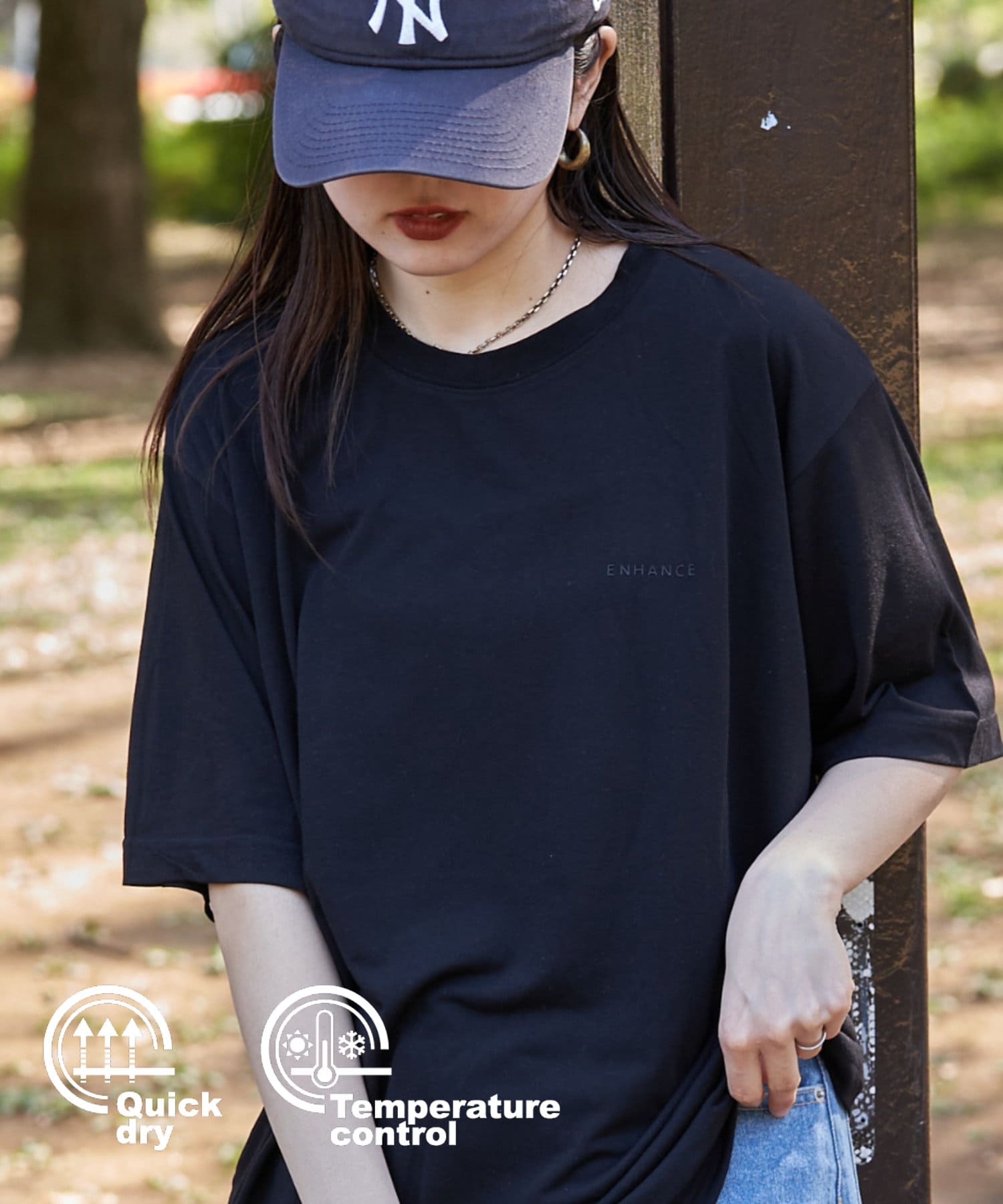 CIAOPANIC TYPY(チャオパニックティピー) 【Franklin Climbing】  メリノウールTシャツ