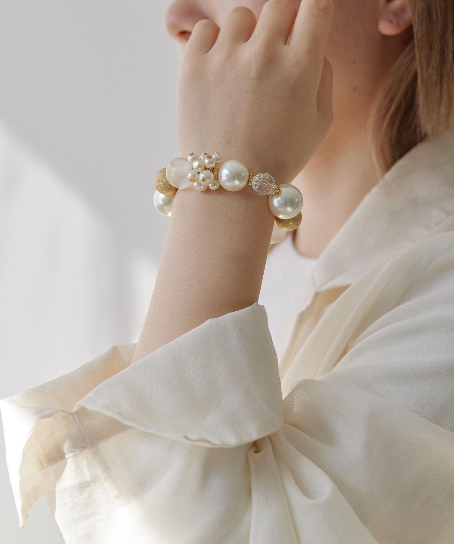 ear PAPILLONNER(イア パピヨネ) 《WEB＆一部店舗限定》MIXボールブレスレット