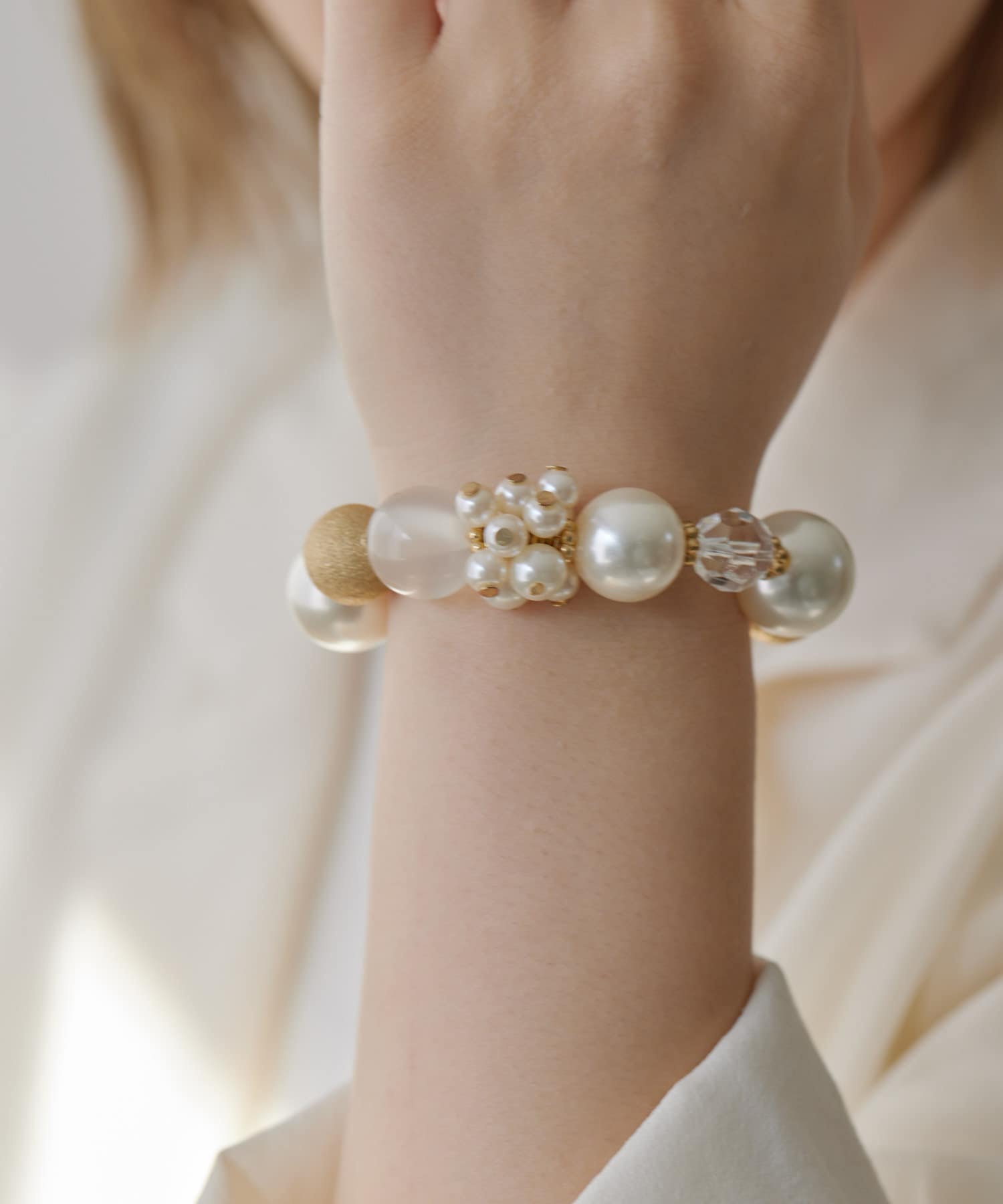 ear PAPILLONNER(イア パピヨネ) 《WEB＆一部店舗限定》MIXボールブレスレット