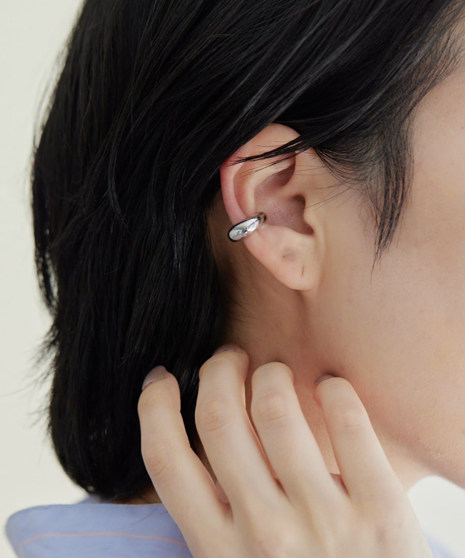 ear PAPILLONNER(イア パピヨネ) ぽってりクリップイヤーカフ/イヤリング