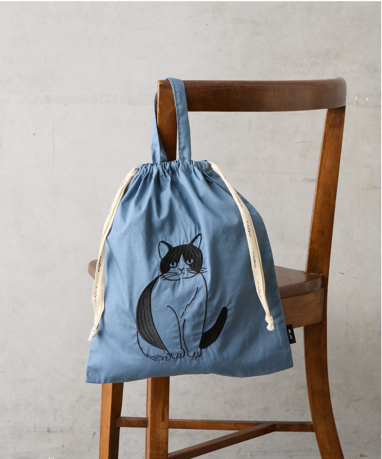 BIRTHDAY BAR(バースデイバー) レディース 【松尾ミユキ　Matsuo Miyuki】Drawstring bag L ブラック