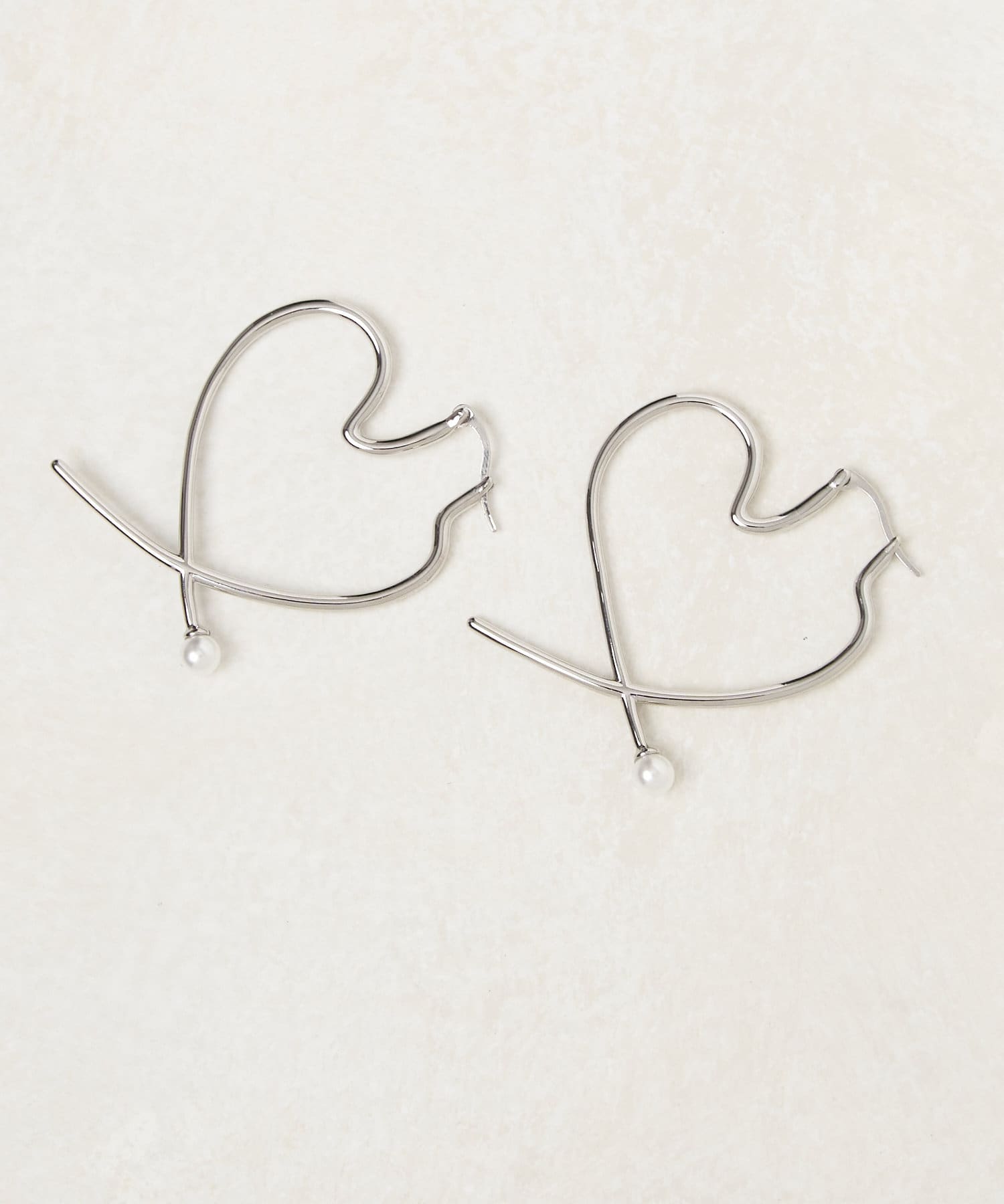 Chico】ハートフープピアス | OUTLET(アウトレット)レディース