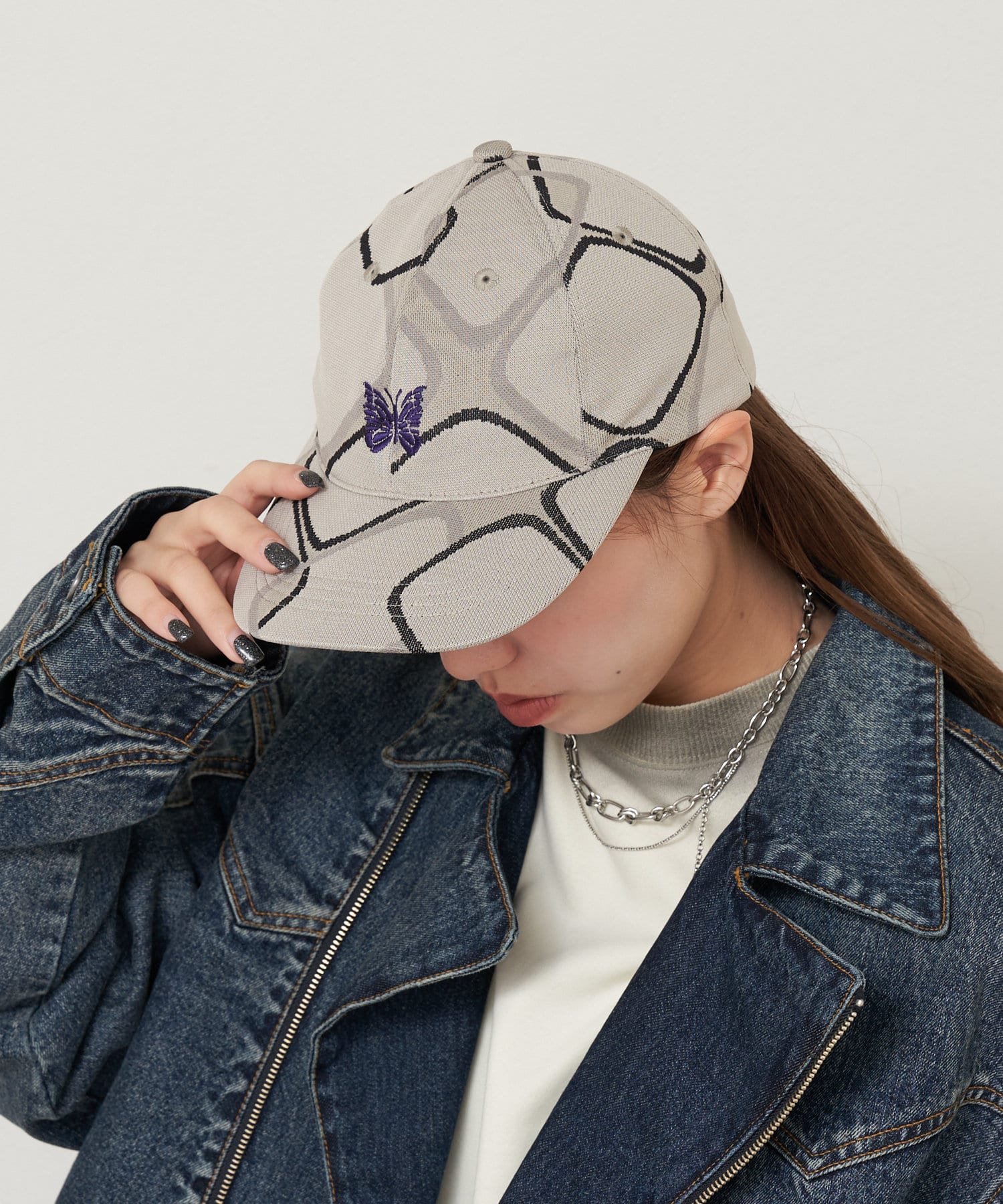 MEN】NEEDLES BASEBALL CAP - POLY JQ. – AMERICAN RAG CIE