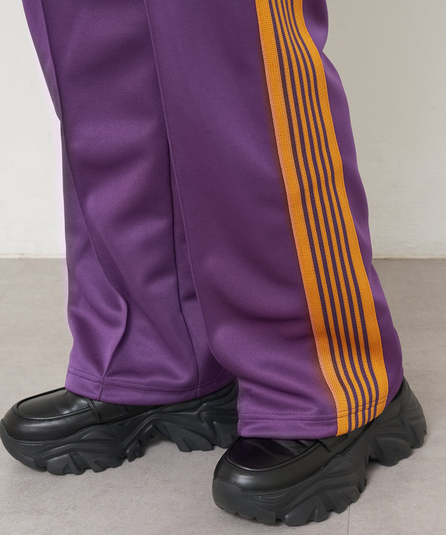 CIAOPANIC(チャオパニック) 【NEEDLES/ニードルズ】TRACK PANT - POLY SMOOTH