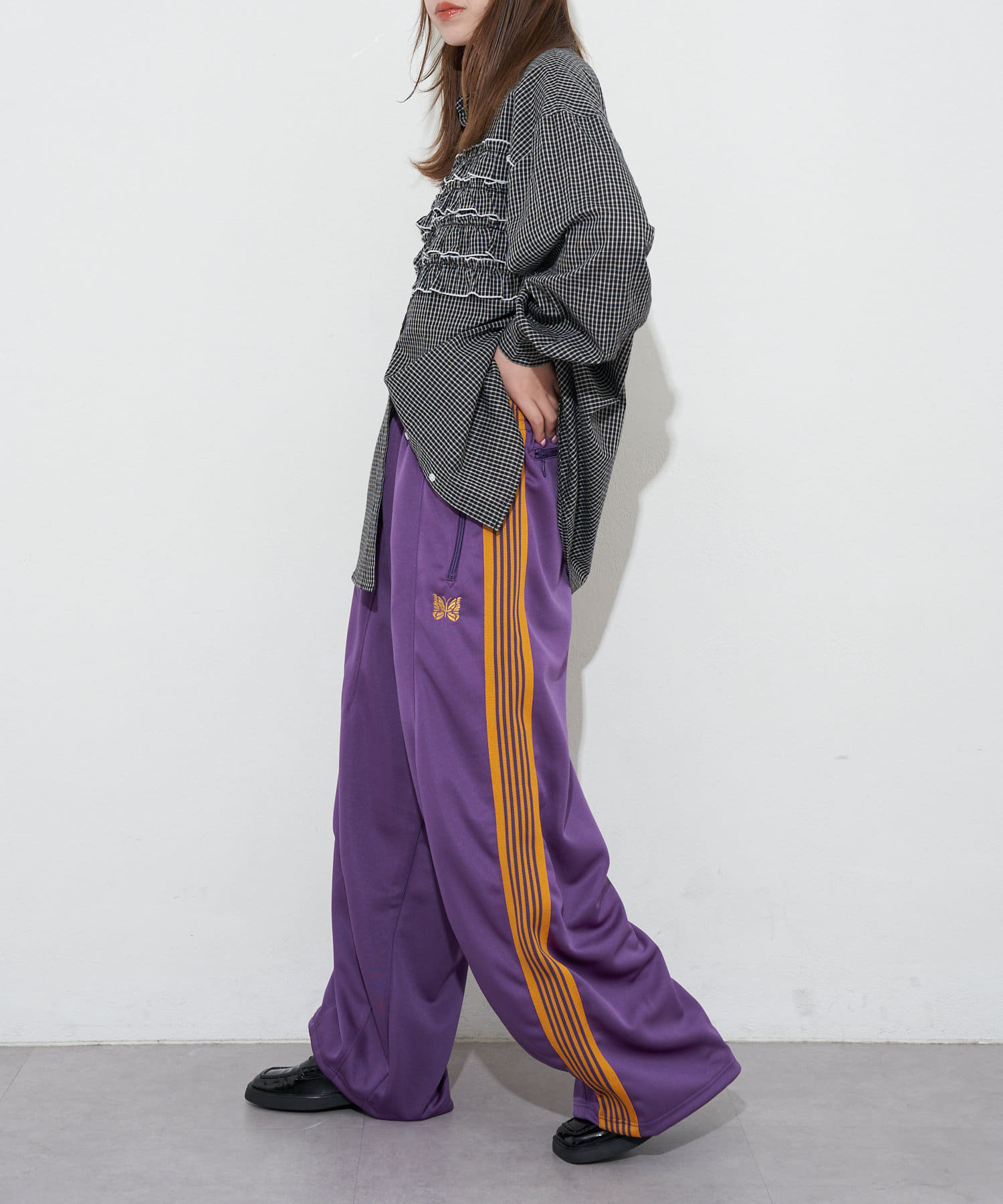 CIAOPANIC(チャオパニック) 【NEEDLES/ニードルズ】H.D. TRACK PANT - POLY SMOOTH
