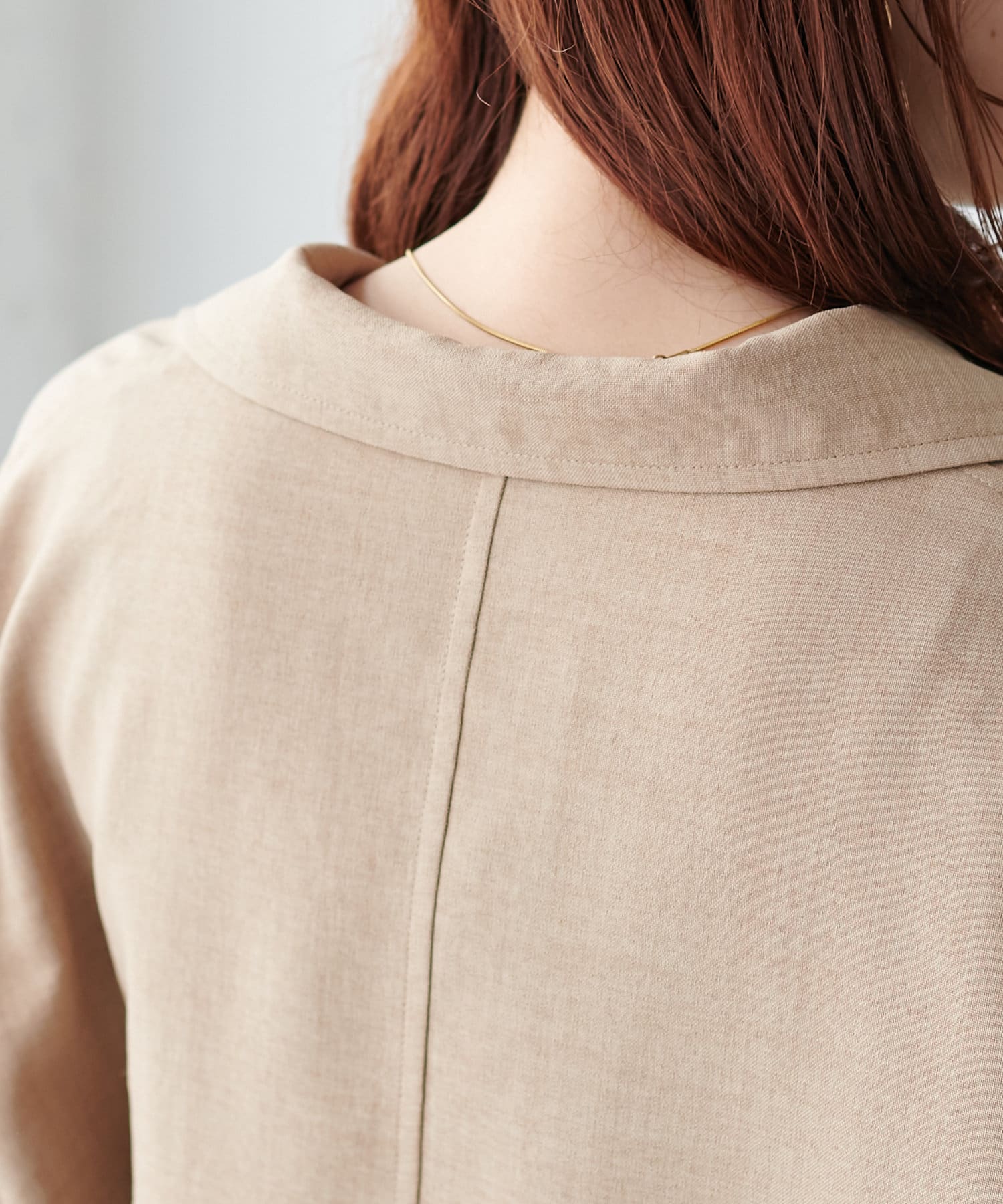 DISCOAT(ディスコート) 【人気のため新色・新サイズ追加!/ユニセックス】テックリネンビッグシャツジャケット《WEB限定カラーあり》