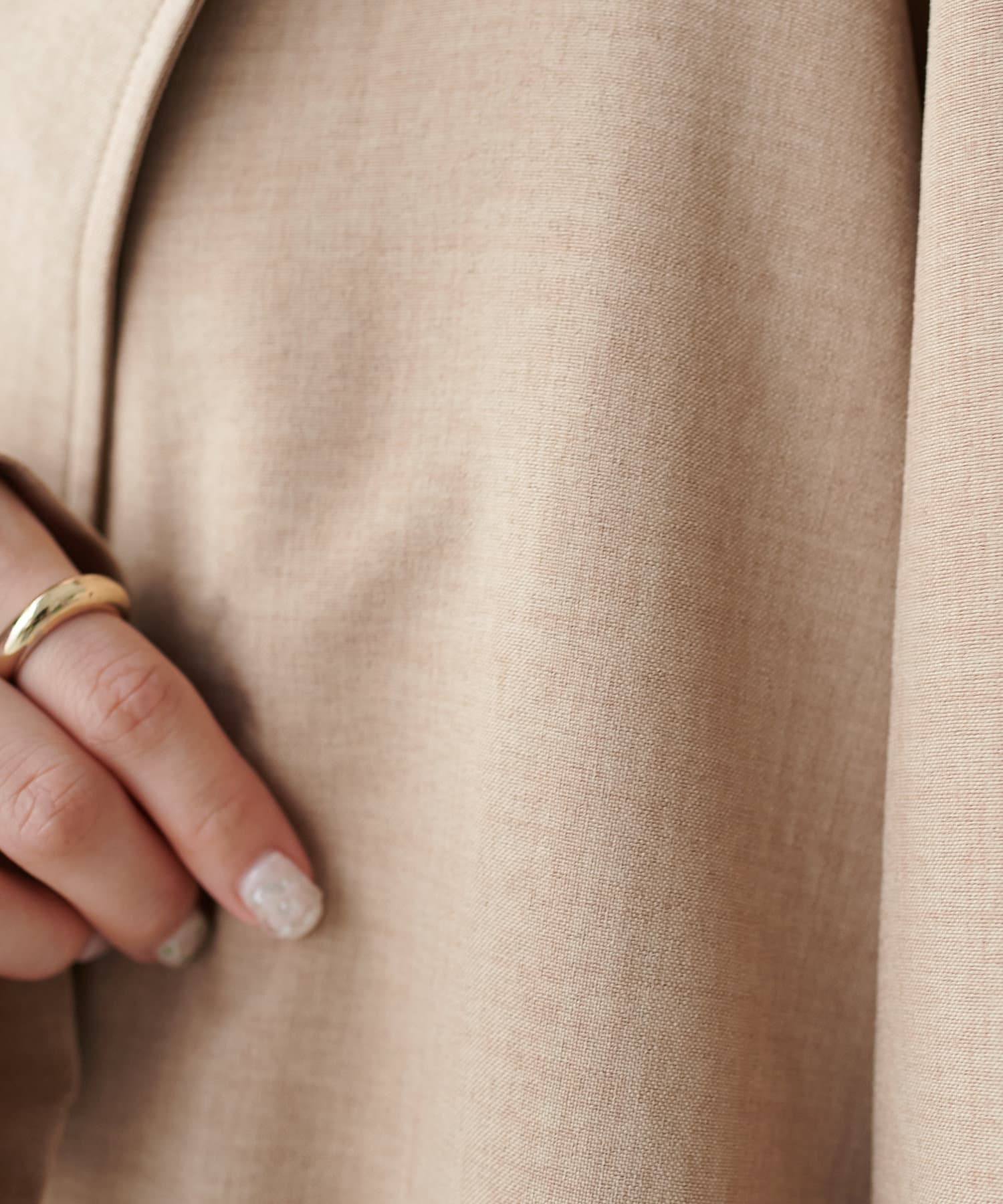 DISCOAT(ディスコート) 【人気のため新色・新サイズ追加!/ユニセックス】テックリネンビッグシャツジャケット《WEB限定カラーあり》