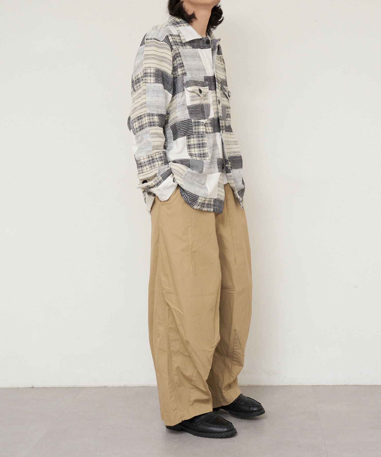 CIAOPANIC(チャオパニック) 【 South2 West8 / サウス２ ウエスト８ 】SMOKEY SHIRT － SMALL PLAID
