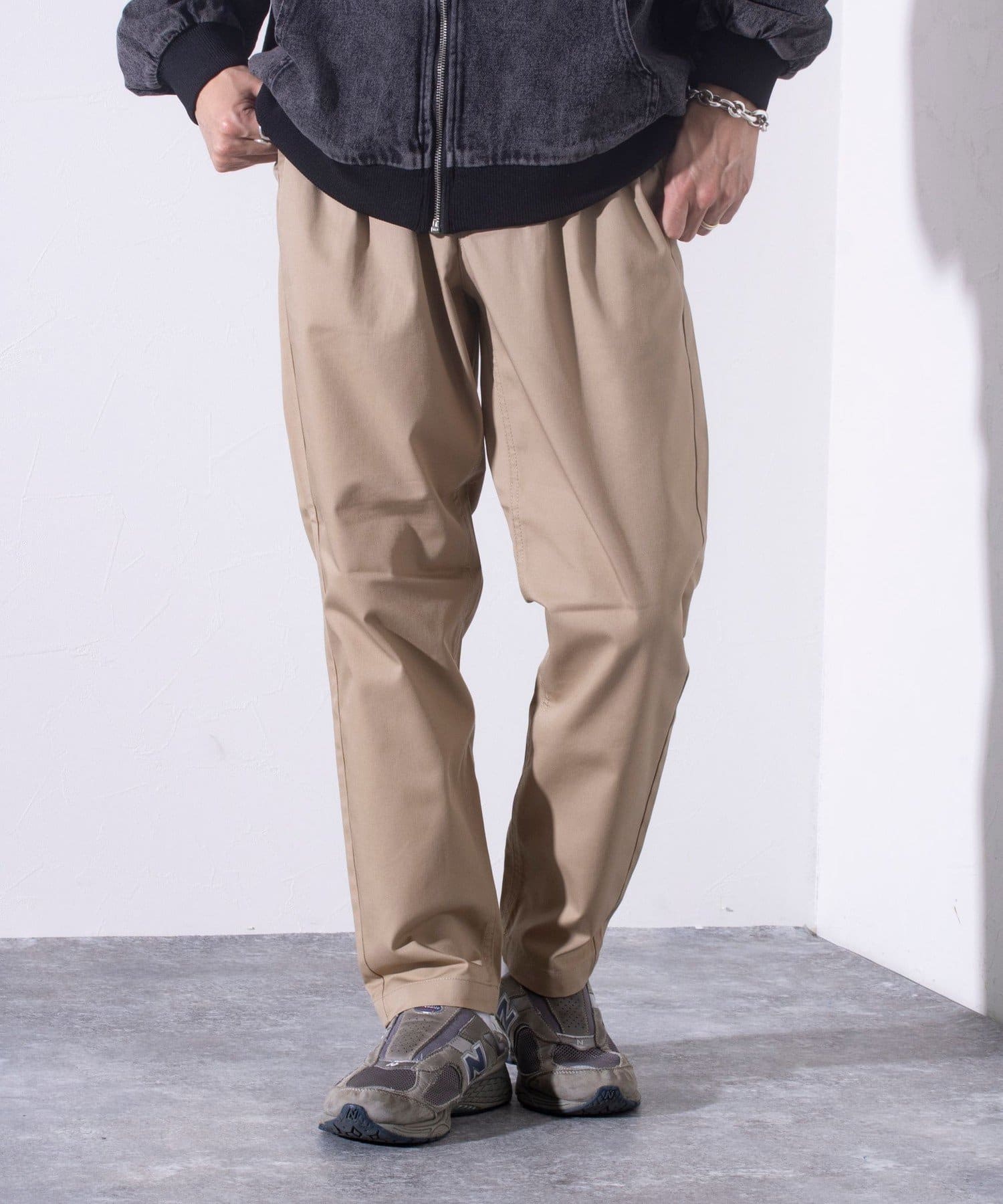 ラウンジドレス チノタックパンツ チノパン ボトムス
