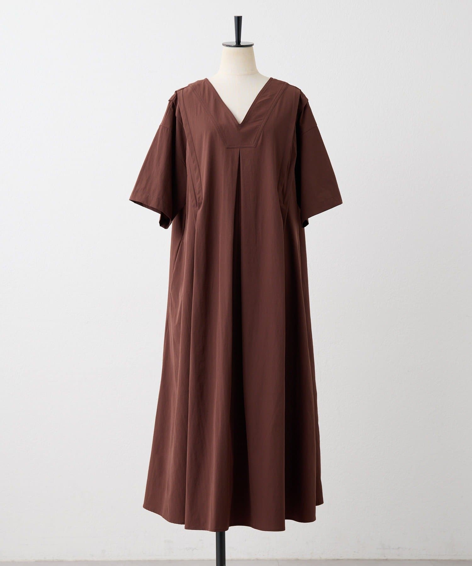 ear PAPILLONNER(イア パピヨネ) 《動画あり》速乾/ひんやり/イージーケア前後ワンピース【SUM1 STYLE(スミスタイル)】