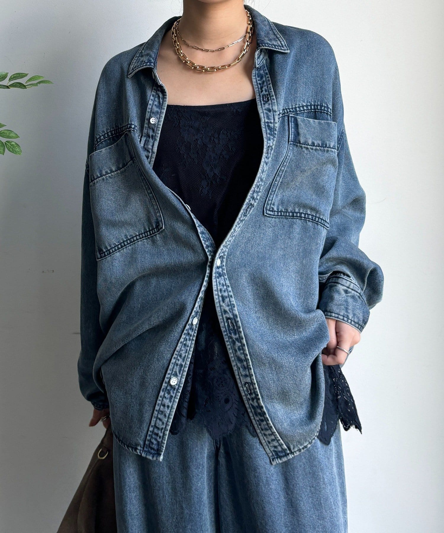 DOUDOU(ドゥドゥ) 【新色追加】スカラレースキャミ