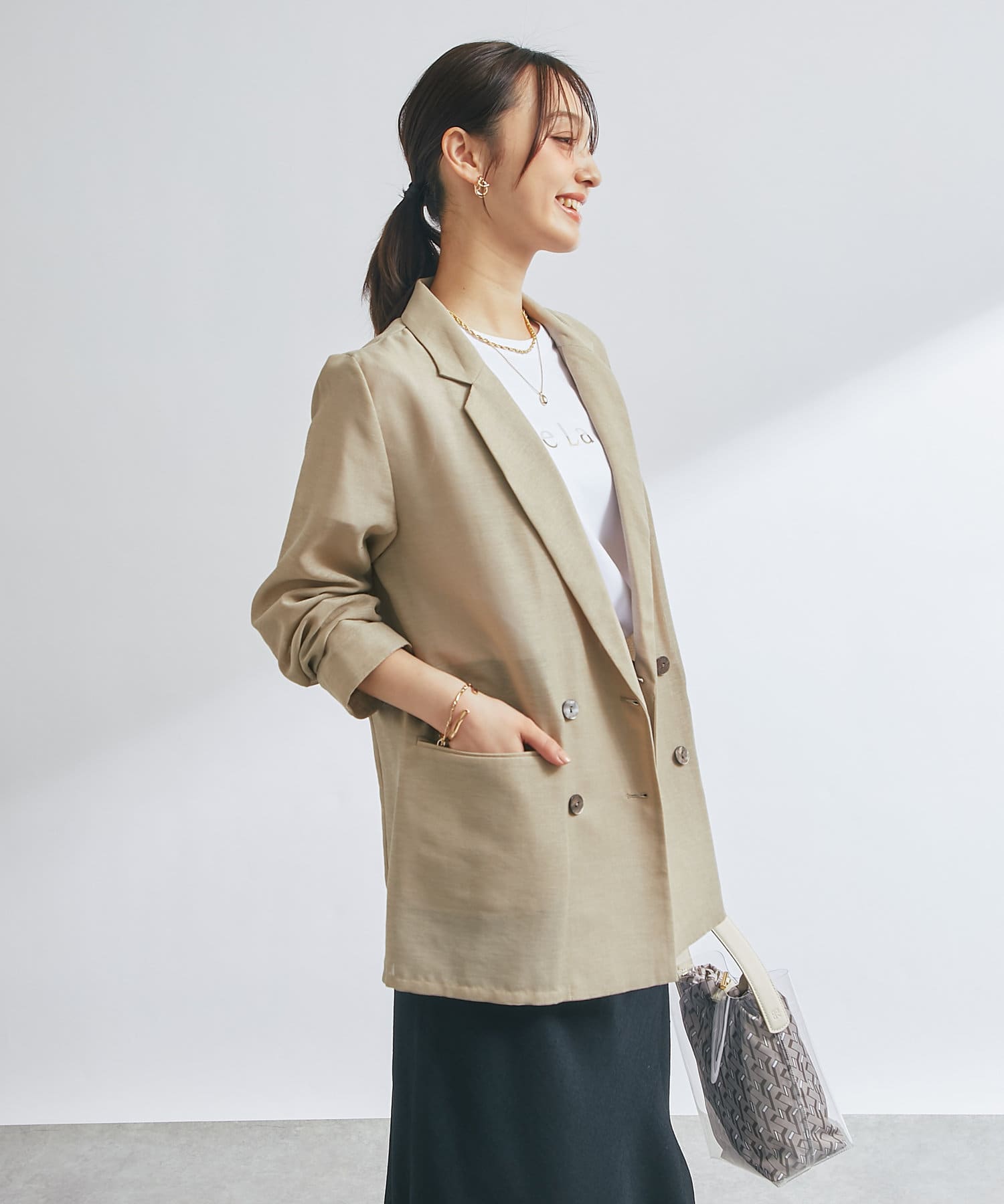 サラッと羽織れる◎》シアーメッシュジャケット | un dix cors