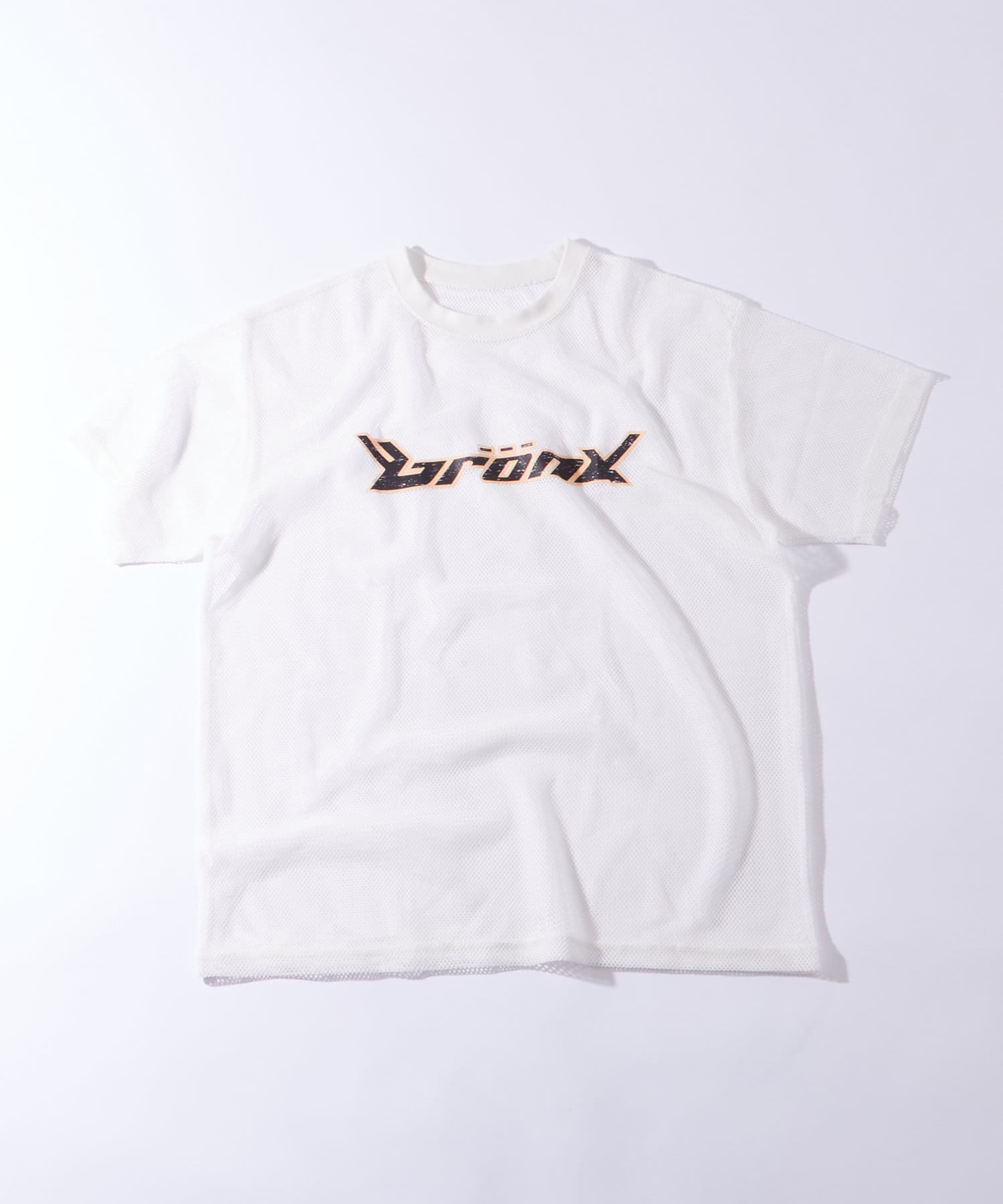 WHO’S WHO gallery(フーズフーギャラリー) 【WEB限定】BRONXロゴメッシュTEE/UNISEX/ユニセックス