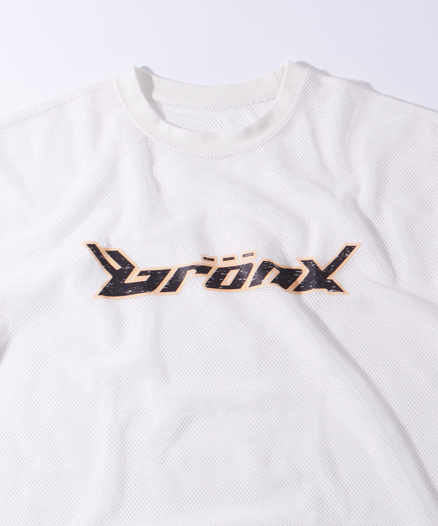 WHO’S WHO gallery(フーズフーギャラリー) 【WEB限定】BRONXロゴメッシュTEE/UNISEX/ユニセックス