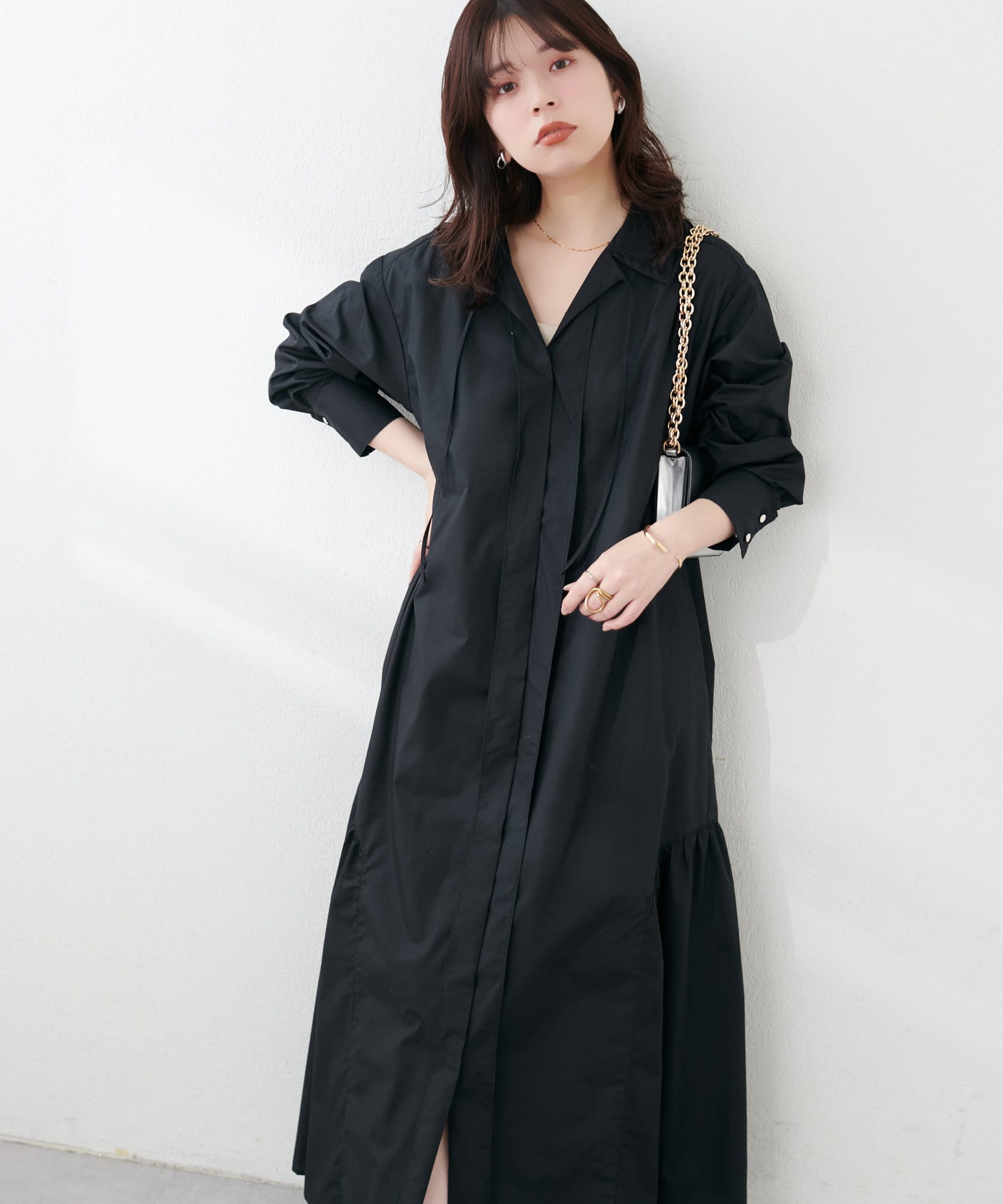 WEB限定】osonoこだわりマルチWAYシャツワンピース | natural
