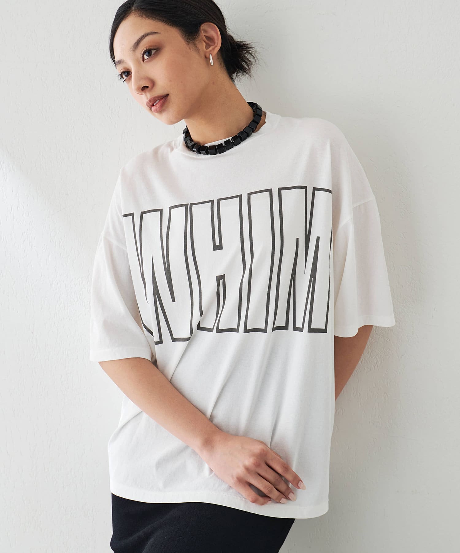 売れ筋商品|||カールバンクス Tシャツ レディース  White, Green セール】ナンバリングTシャツ（Tシャツ/カットソー）｜Whim