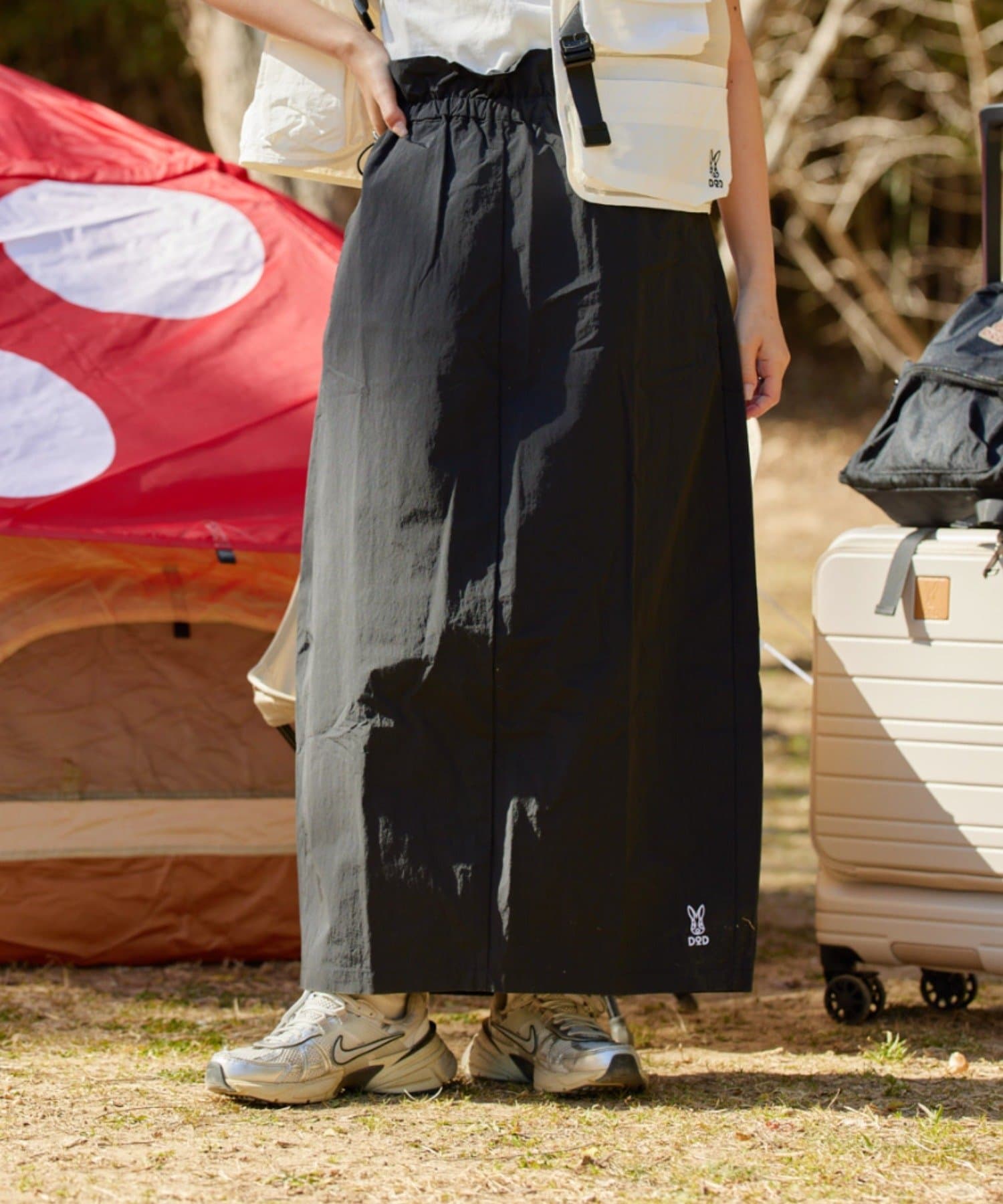 【DOD別注】サス付き2WAYナイロンスカート / サロペットスカート初回EC販売分完売につき、ONLINEでは第2期の予約が決定！！2025年5月17日AM10：00 ～ 予約販売スタート※6月上旬