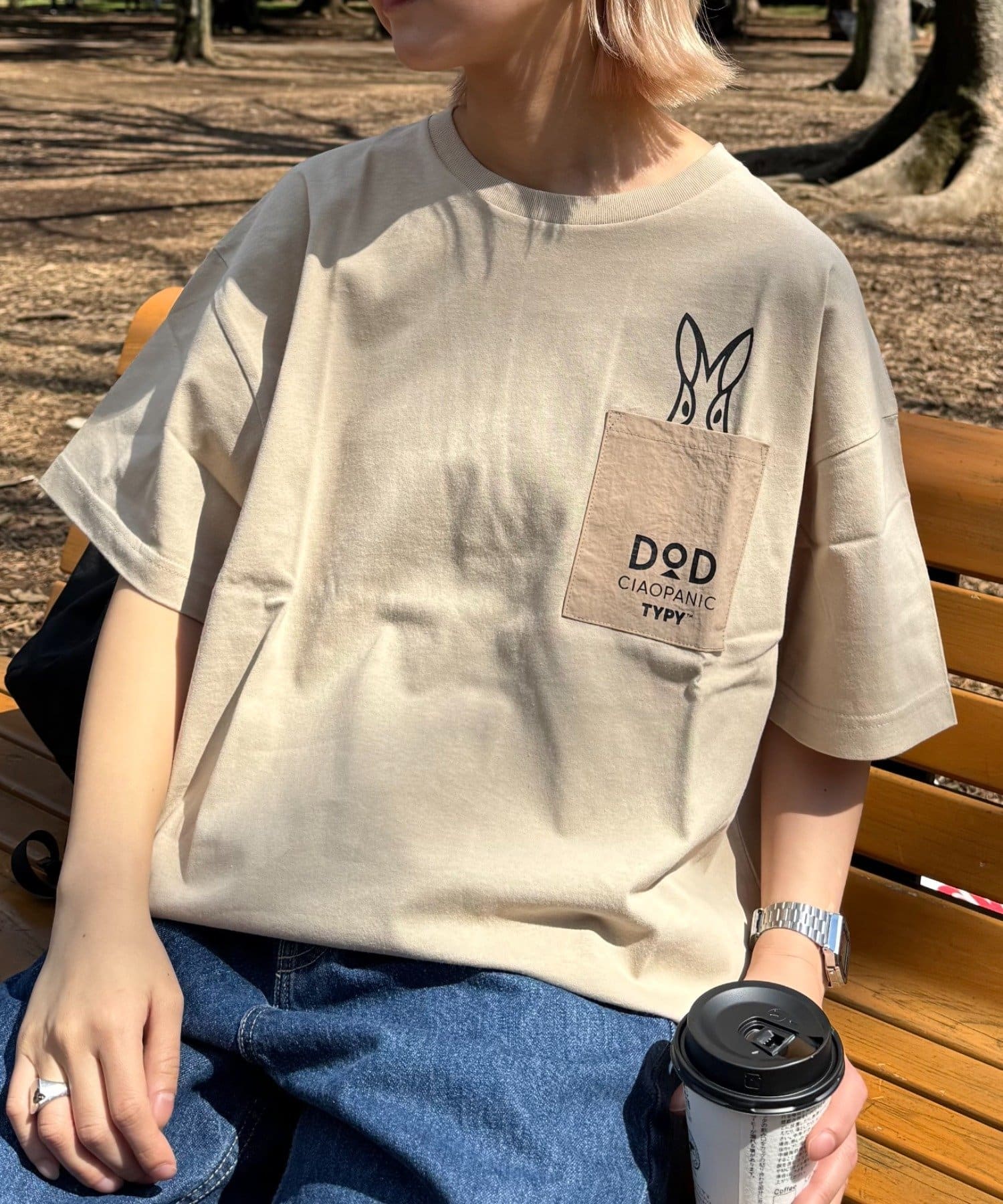 【PALCLOSET＆カメイドクロック店限定アイテム！】【DOD別注】ポケットロゴTシャツ / レディース初回EC販売分完売につき、ONLINEでは第2期の予約が決定！！2025年5月17日AM10：