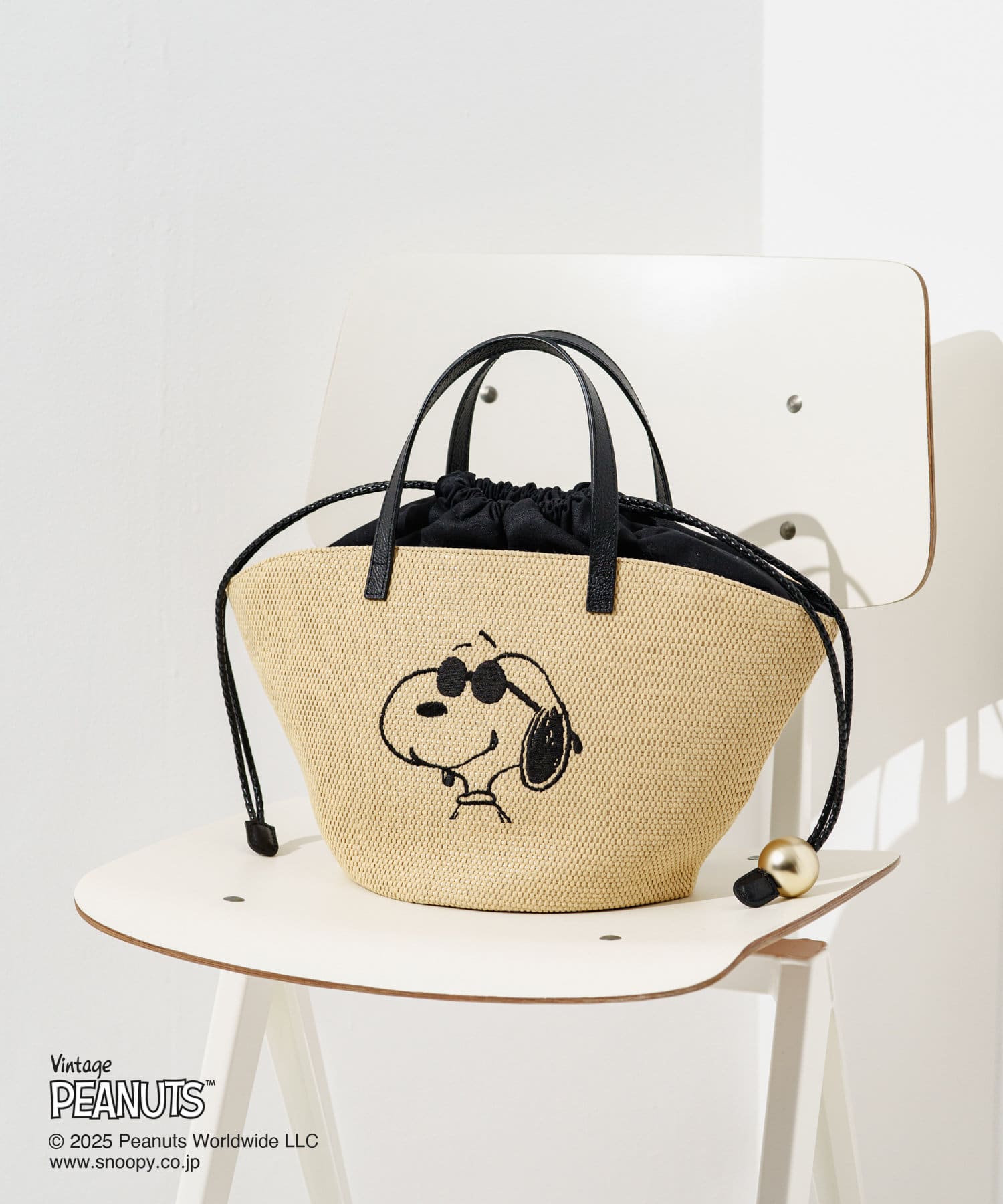 PEANUTS×russetコラボ第二弾】カゴトートバッグ小 | russet