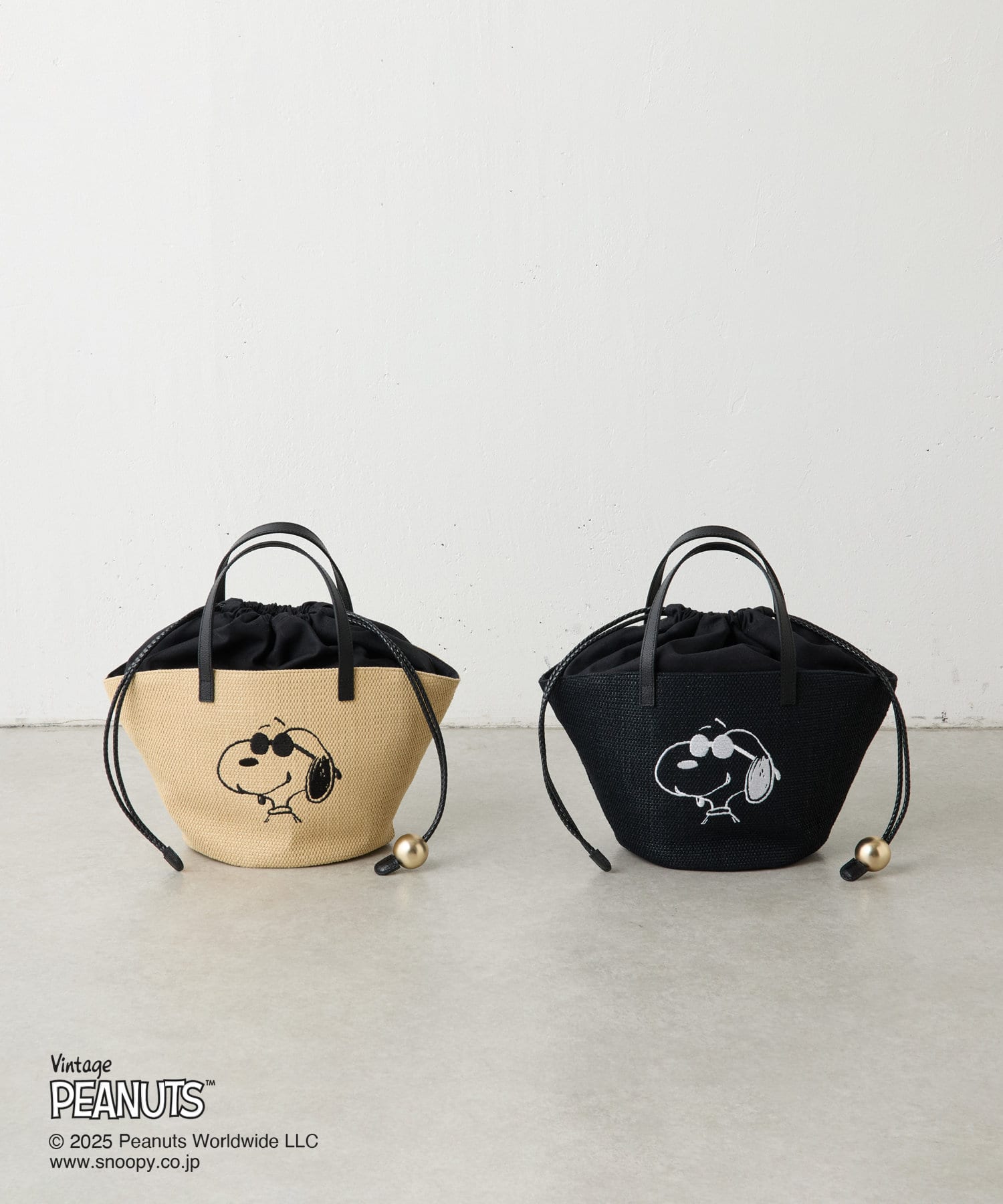 PEANUTS×russetコラボ第二弾】カゴトートバッグ小 | russet