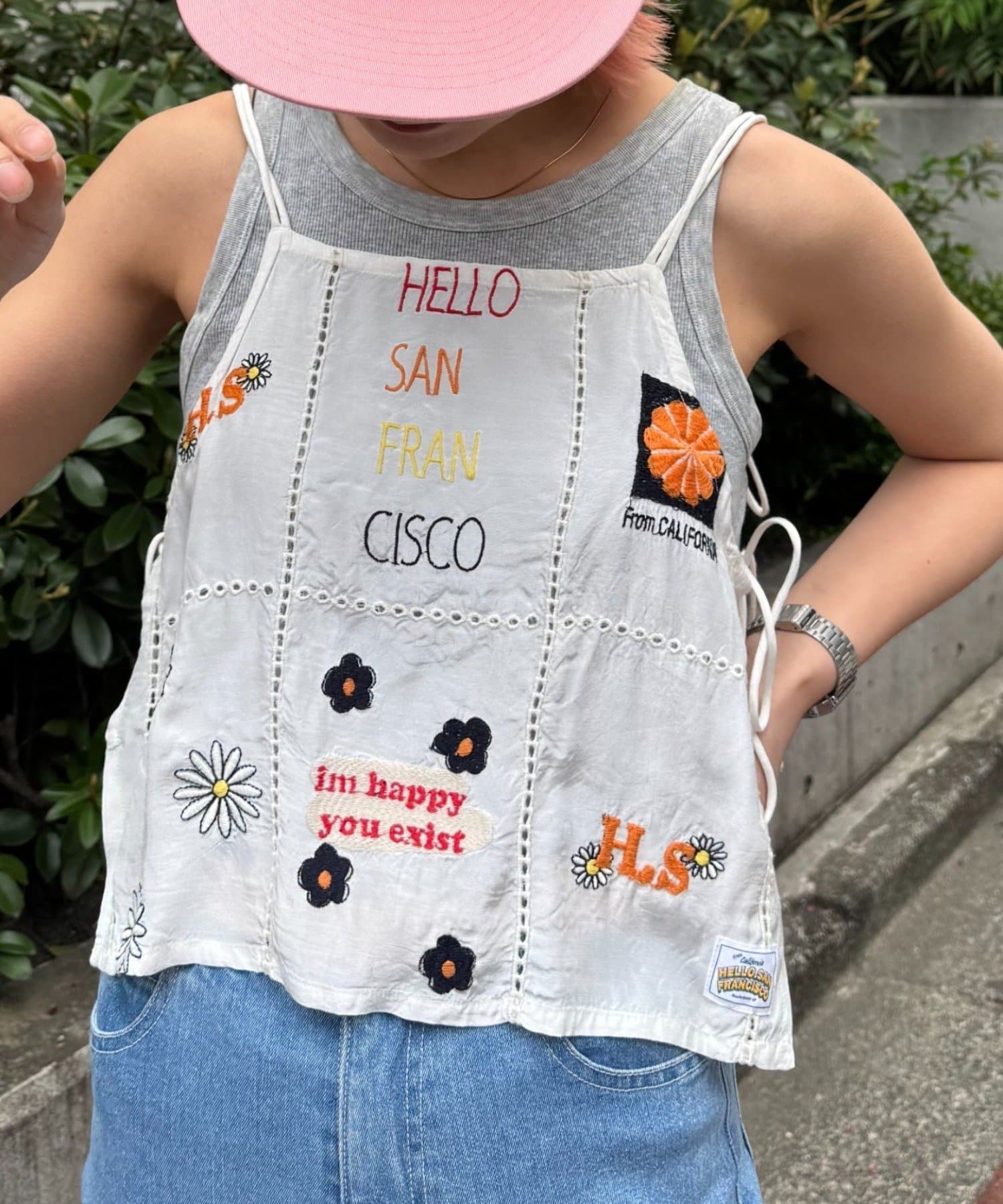 HELLO.SANFRANCISCO/ハローサンフランシスコ】オリジナル刺繍
