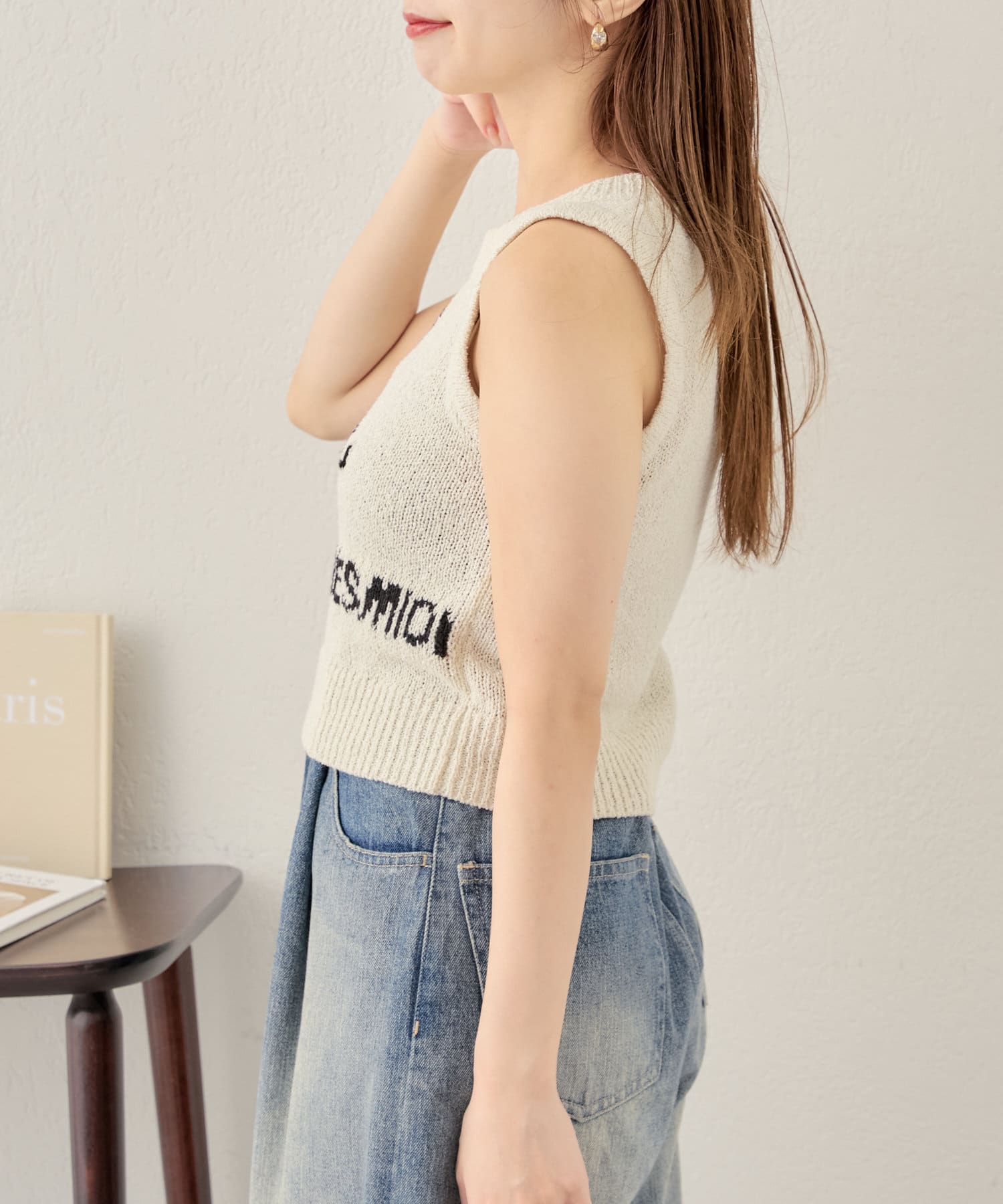 Chico】ジャガードロゴニットタンク | OUTLET(アウトレット)レディース