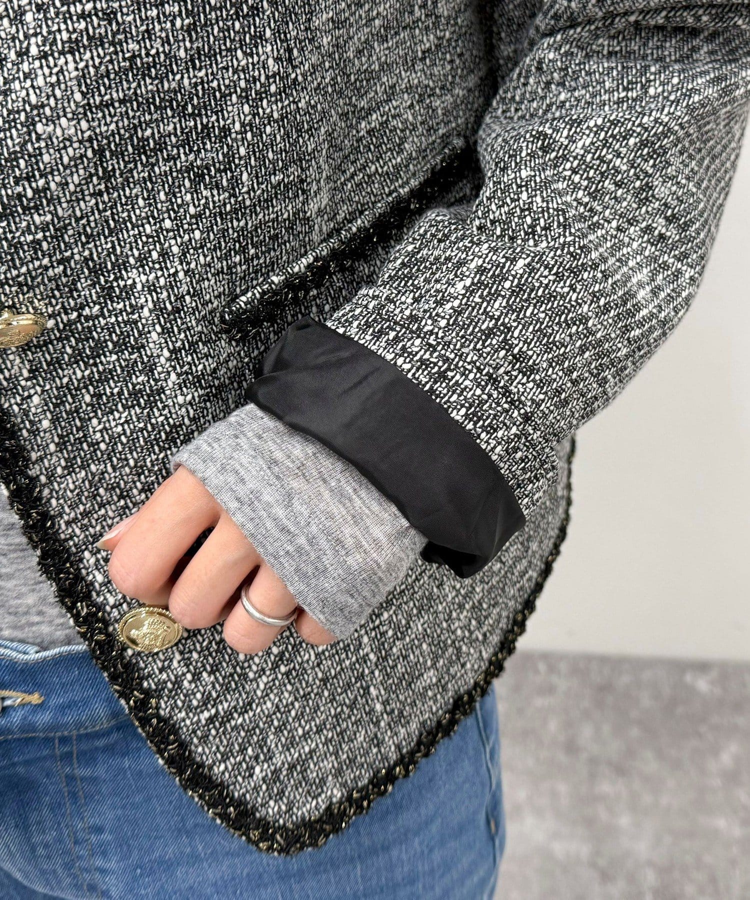 FREDY & GLOSTER(フレディ アンド グロスター) ツイードジャケット