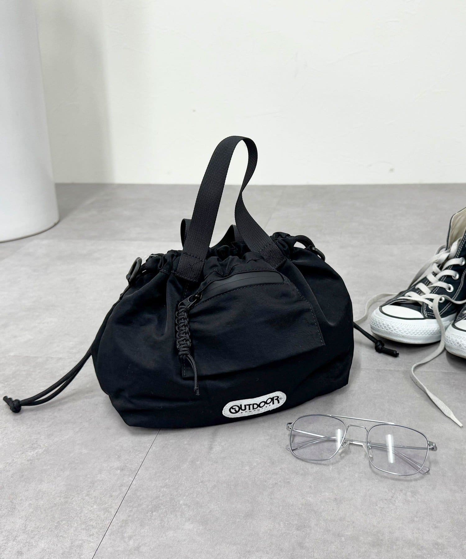 FREDY & GLOSTER(フレディ アンド グロスター) 【OUTDOOR PRODUCTS】 ポケットドロストバッグ