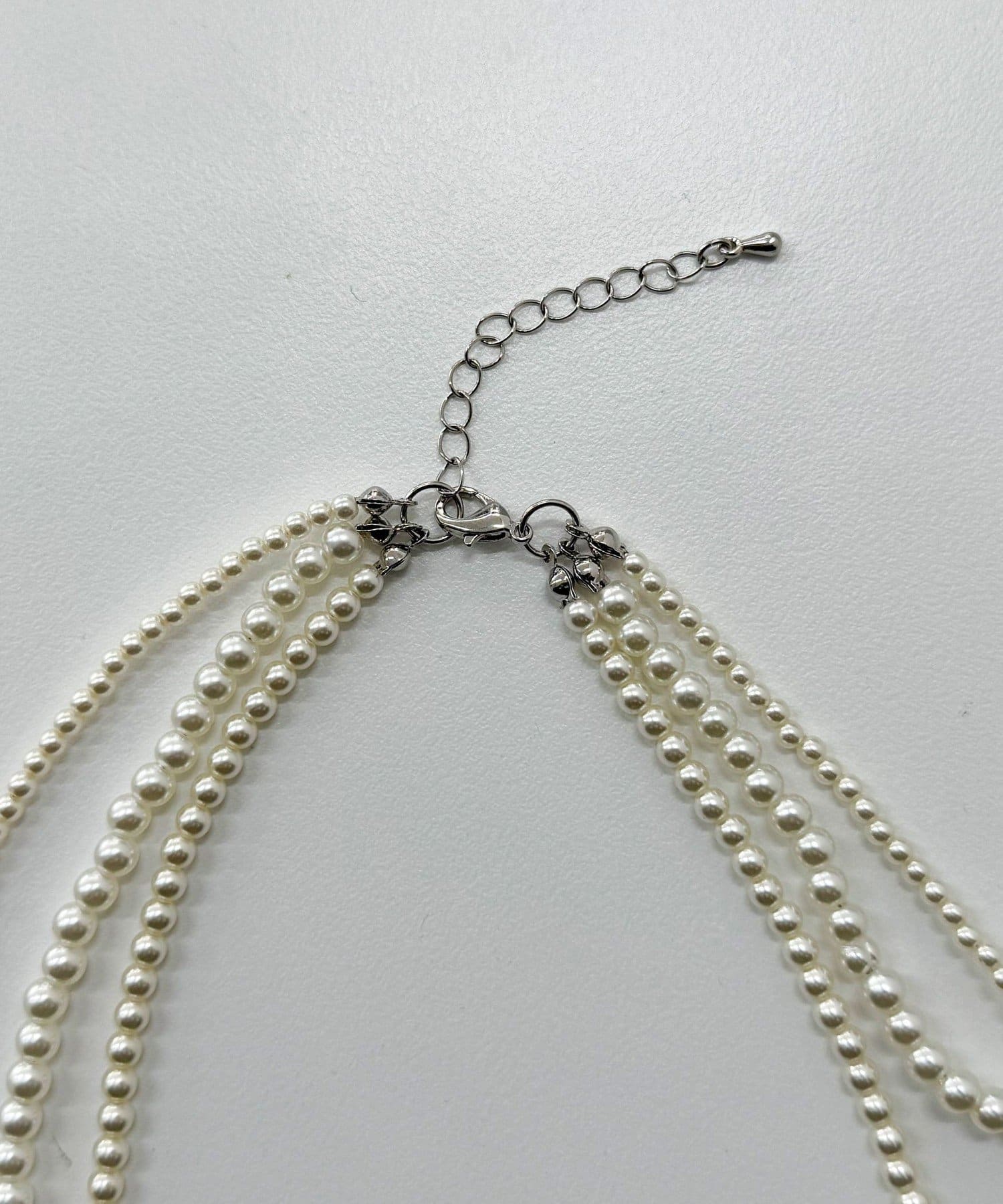 FREDY & GLOSTER(フレディ アンド グロスター) パール3連ロングネックレス