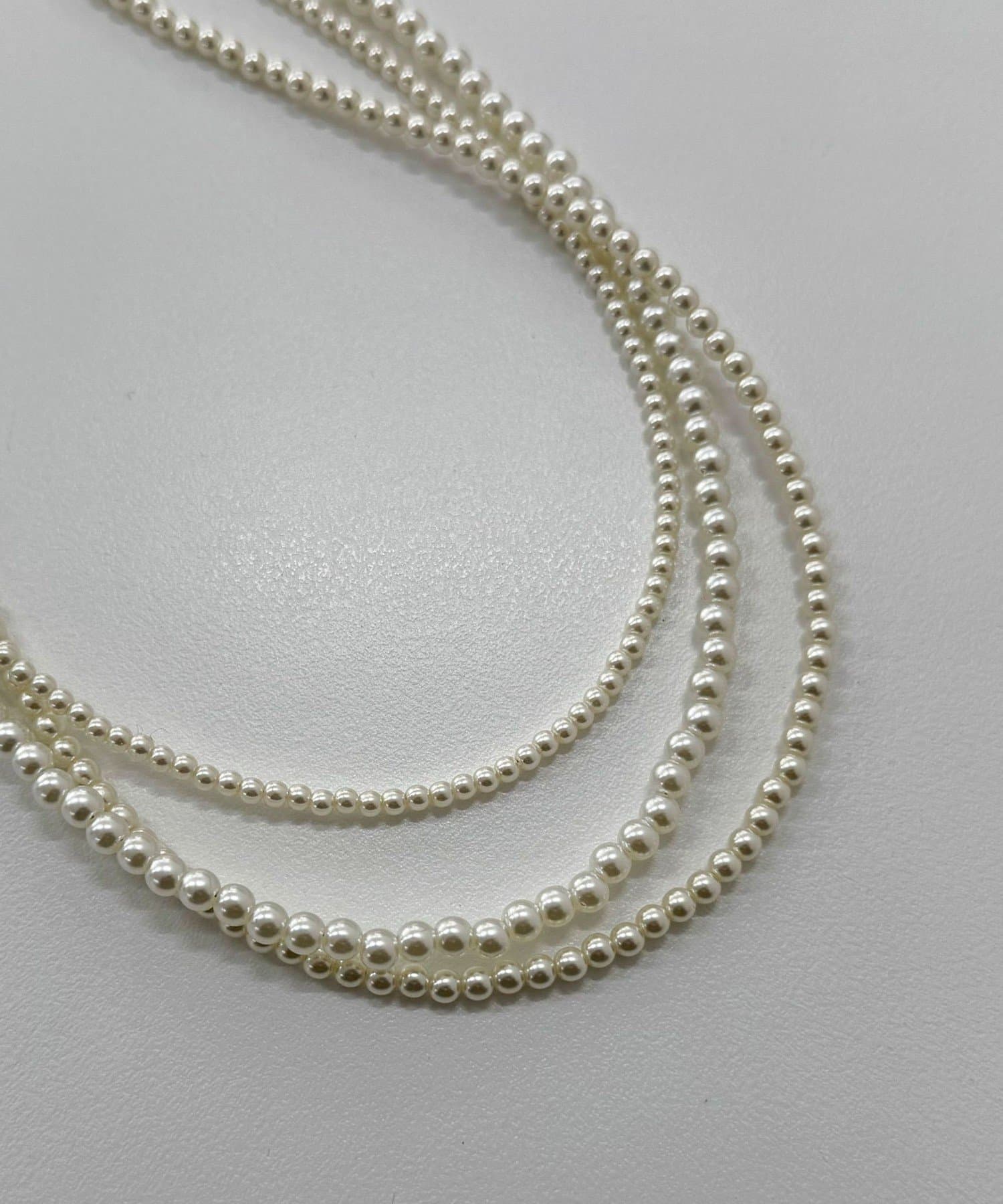 FREDY & GLOSTER(フレディ アンド グロスター) パール3連ロングネックレス