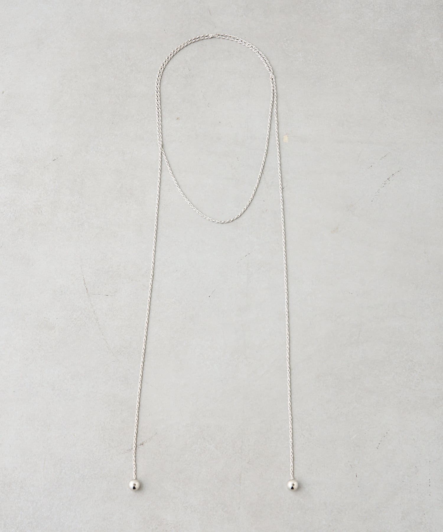 Jena　espace merveilleux(ジェナ　エスパスメルヴェイユ) トップボールロングネックレス