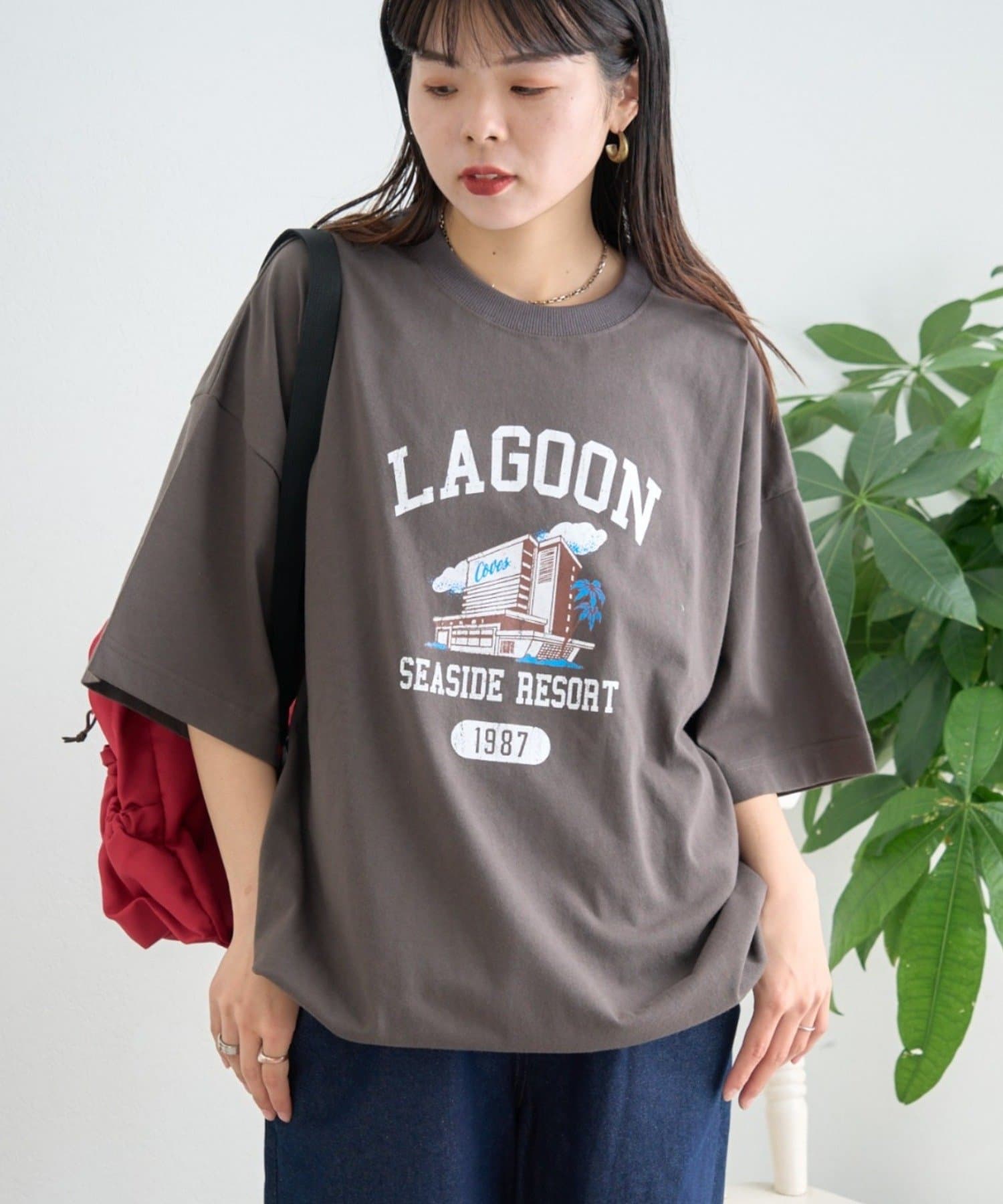 CIAOPANIC TYPY(チャオパニックティピー) 【ユニセックス】ビックシルエットアソートグラフィックプリントTee