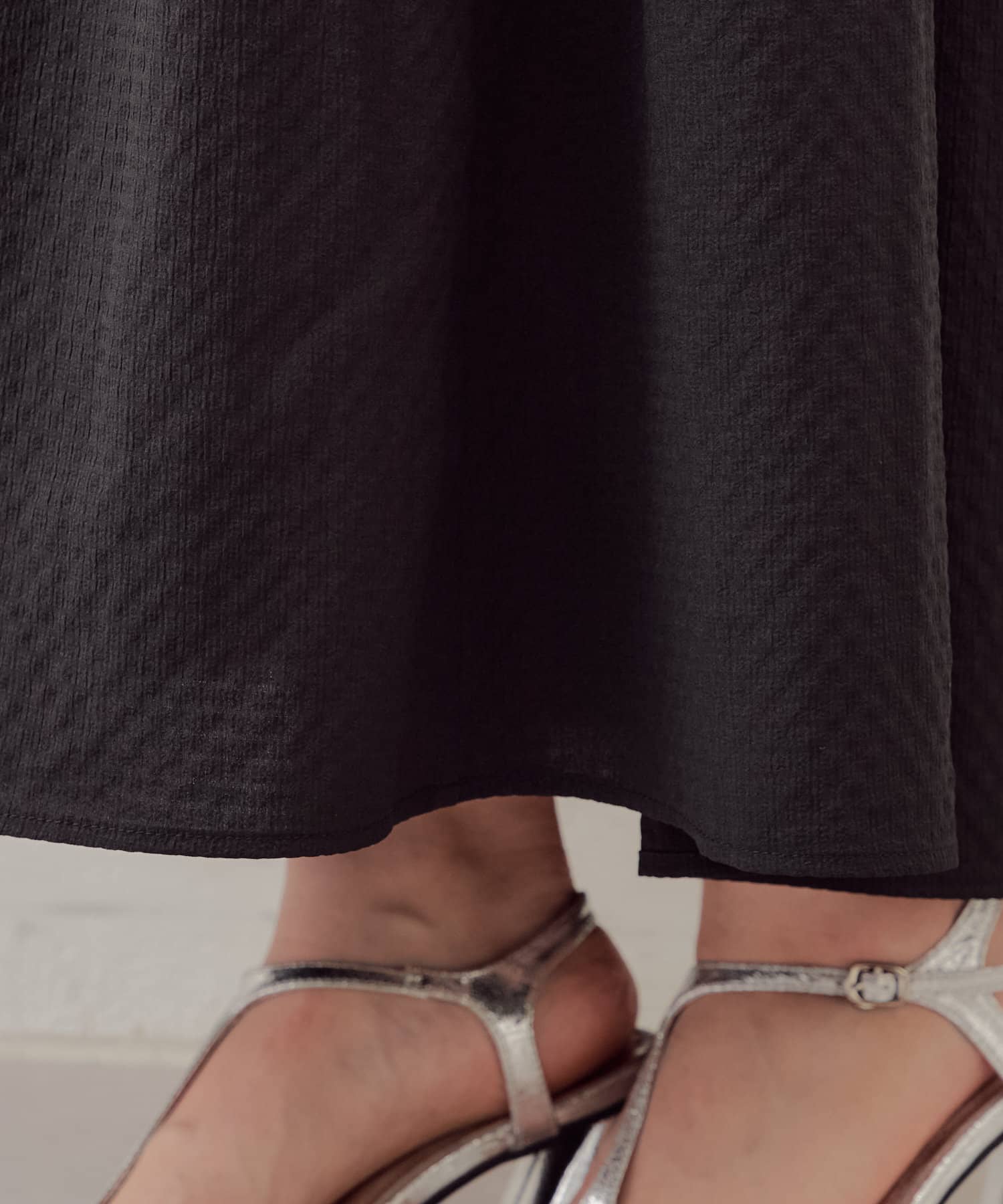 OUTLET(アウトレット) 【Chico】バルーン袖2WAYフレアワンピース