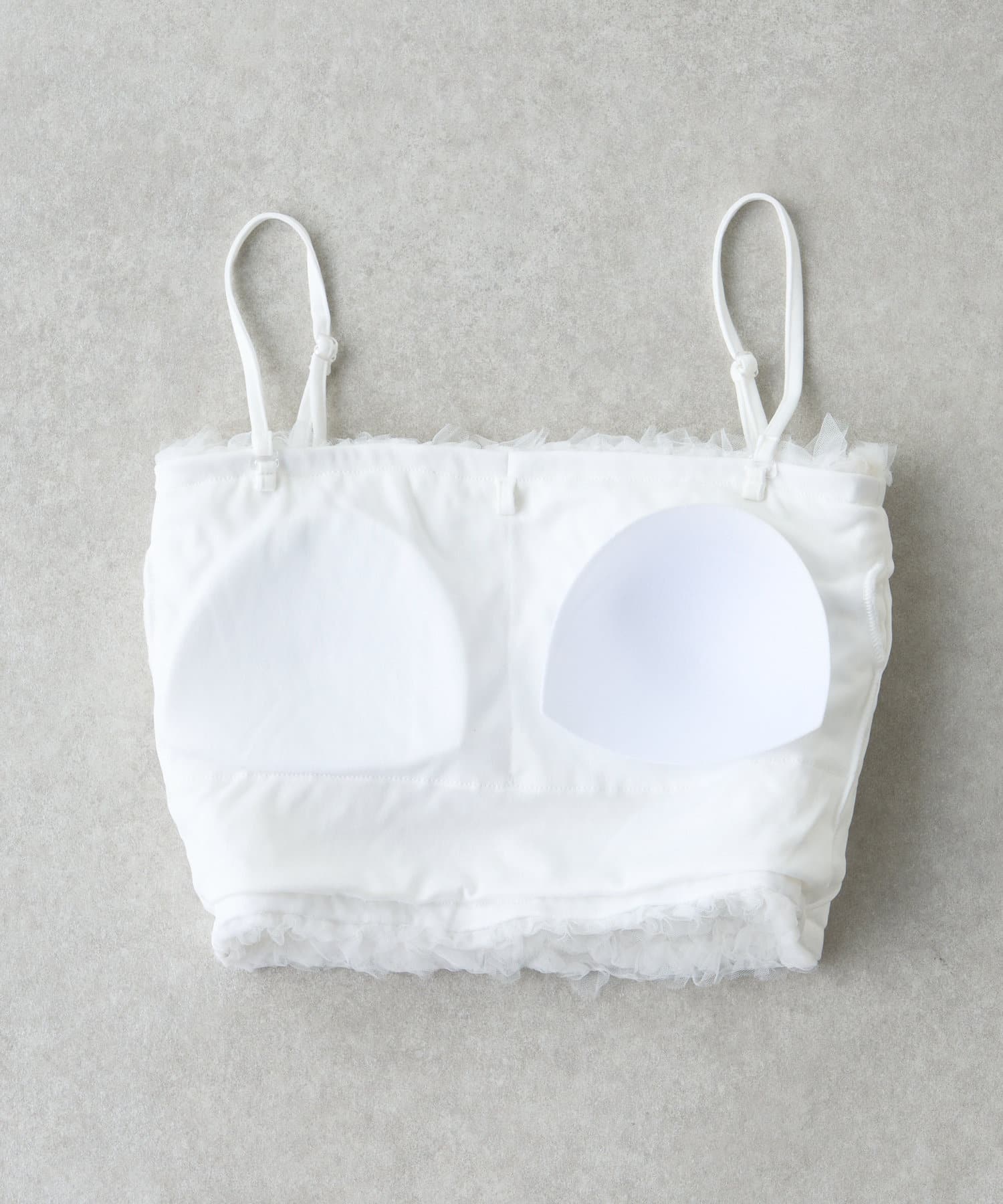 OUTLET(アウトレット) 【Chico】チュールビスチェトップス