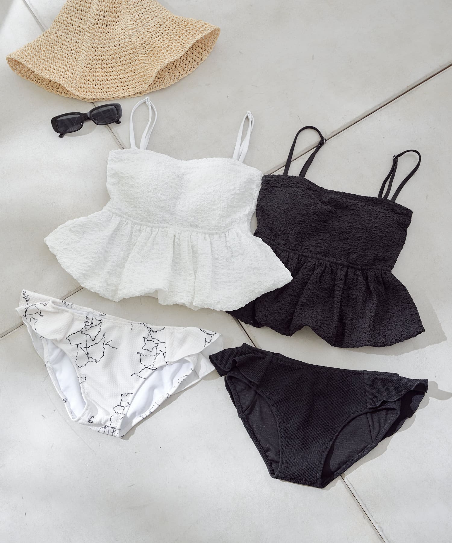 OUTLET(アウトレット) 【Chico】サイドフリルショーツ