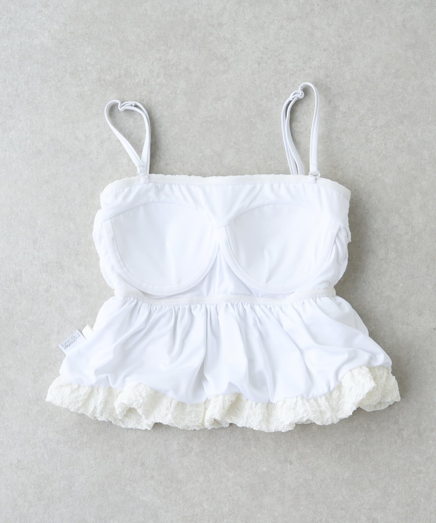 OUTLET(アウトレット) 【Chico】バルーンペプラムトップス