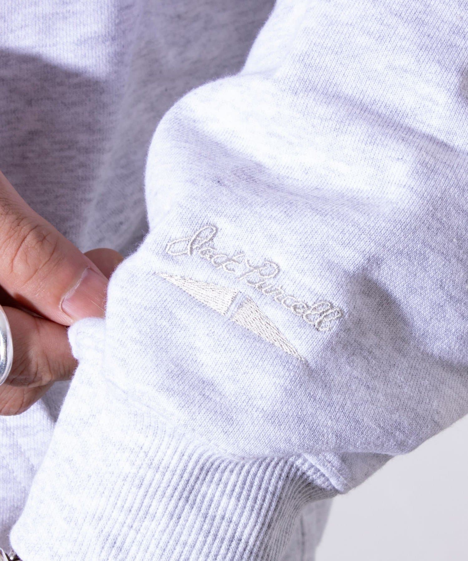 FREDY & GLOSTER(フレディ アンド グロスター) 【Jack Purcell】コーマ裏毛フーディ スウェットプルオーバーパーカー