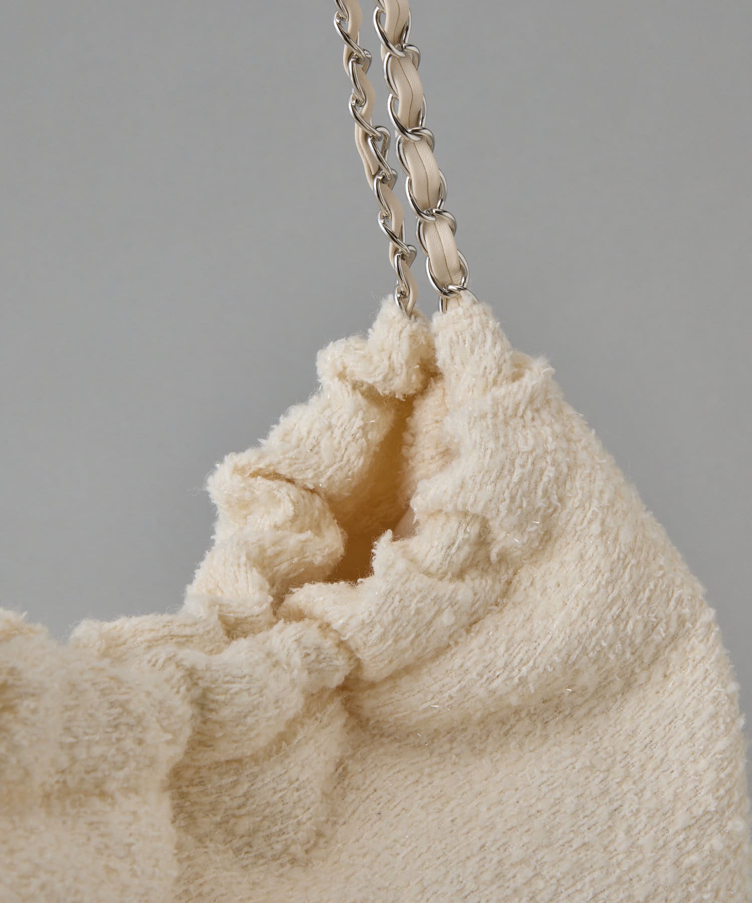 Lattice(ラティス) ツイードチェーンバッグ