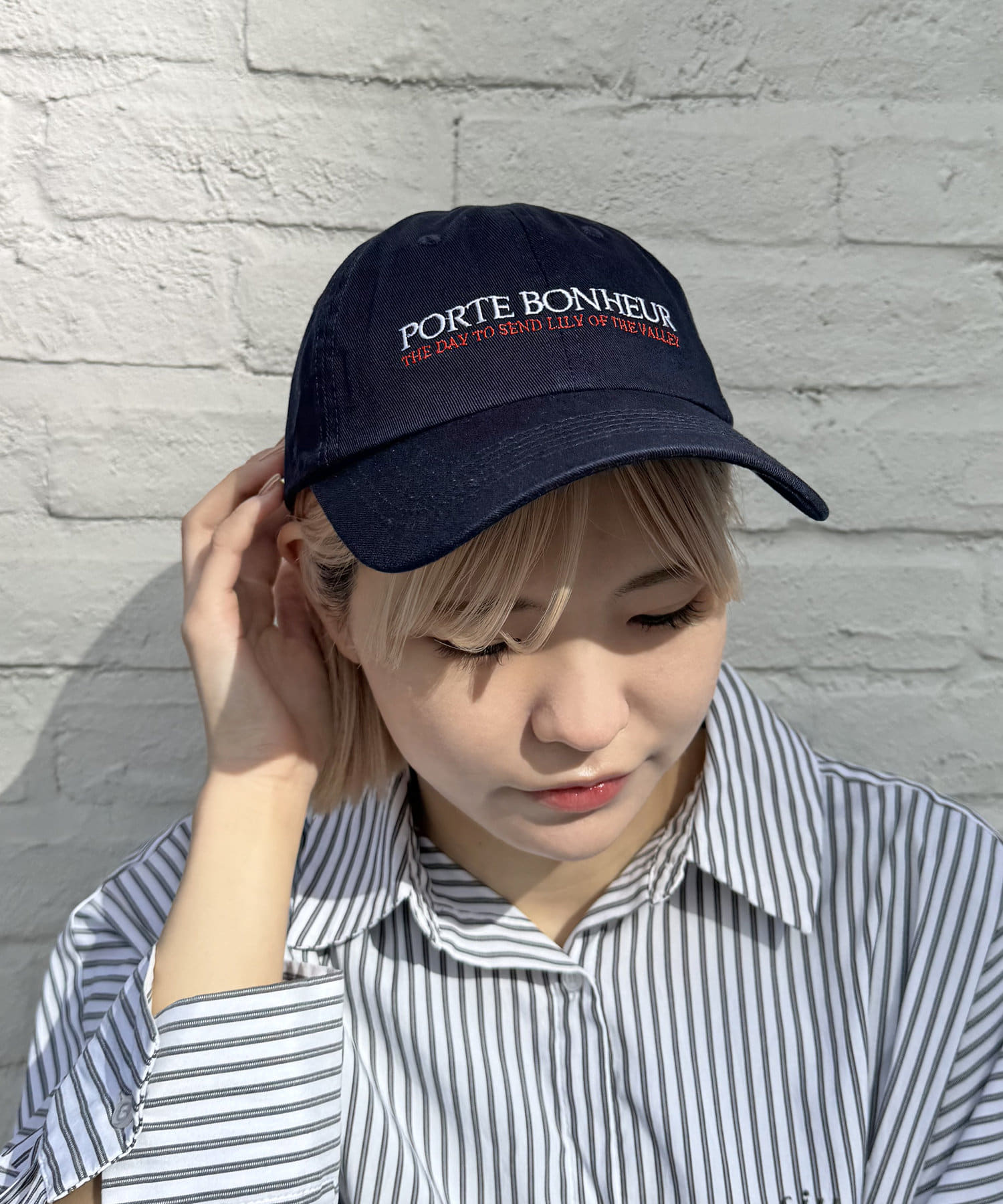 Lattice(ラティス) レディース ロゴキャップ ネイビー